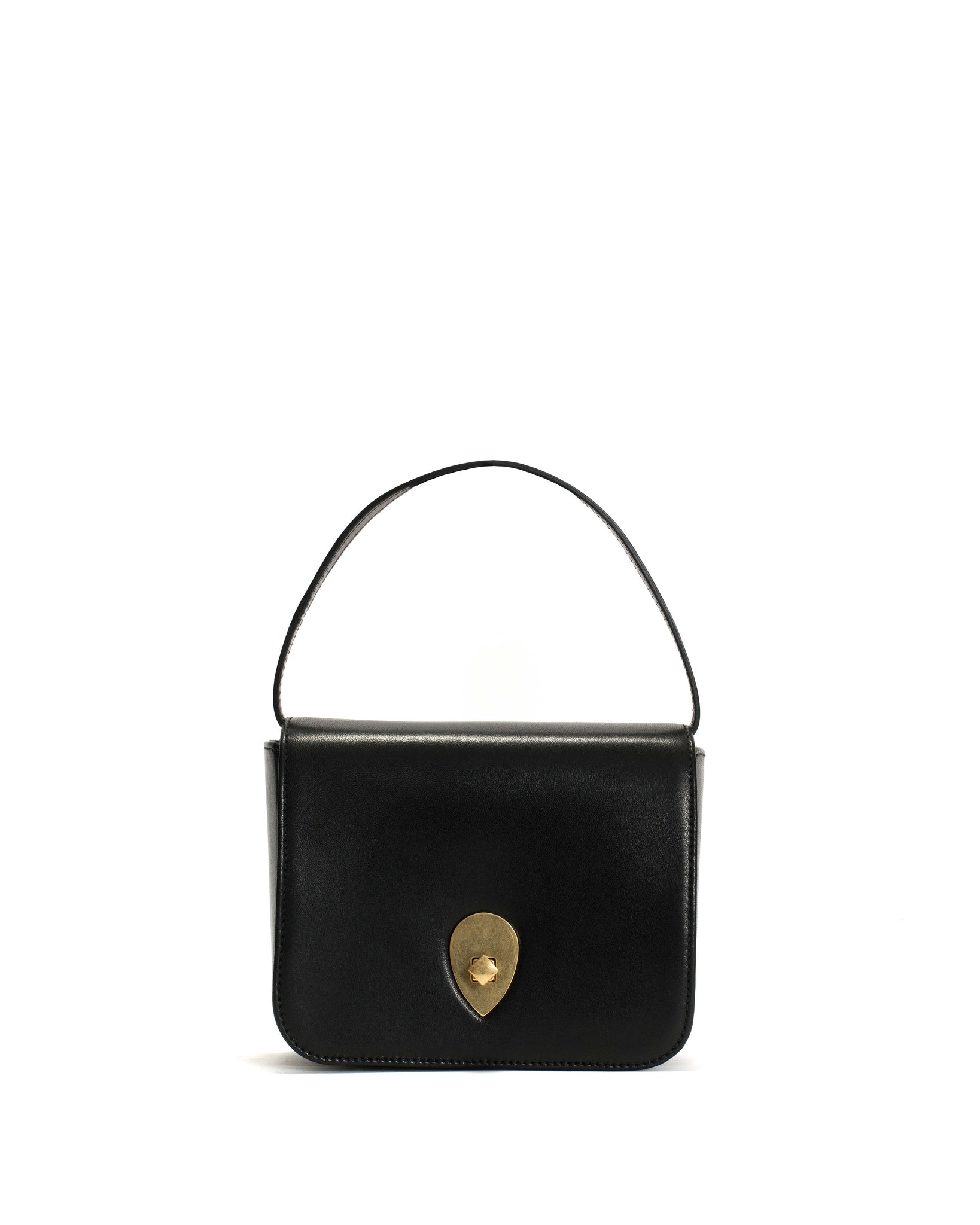 Nielle petite crossover bag Shiny lamb Black - Anonymous Copenhagen