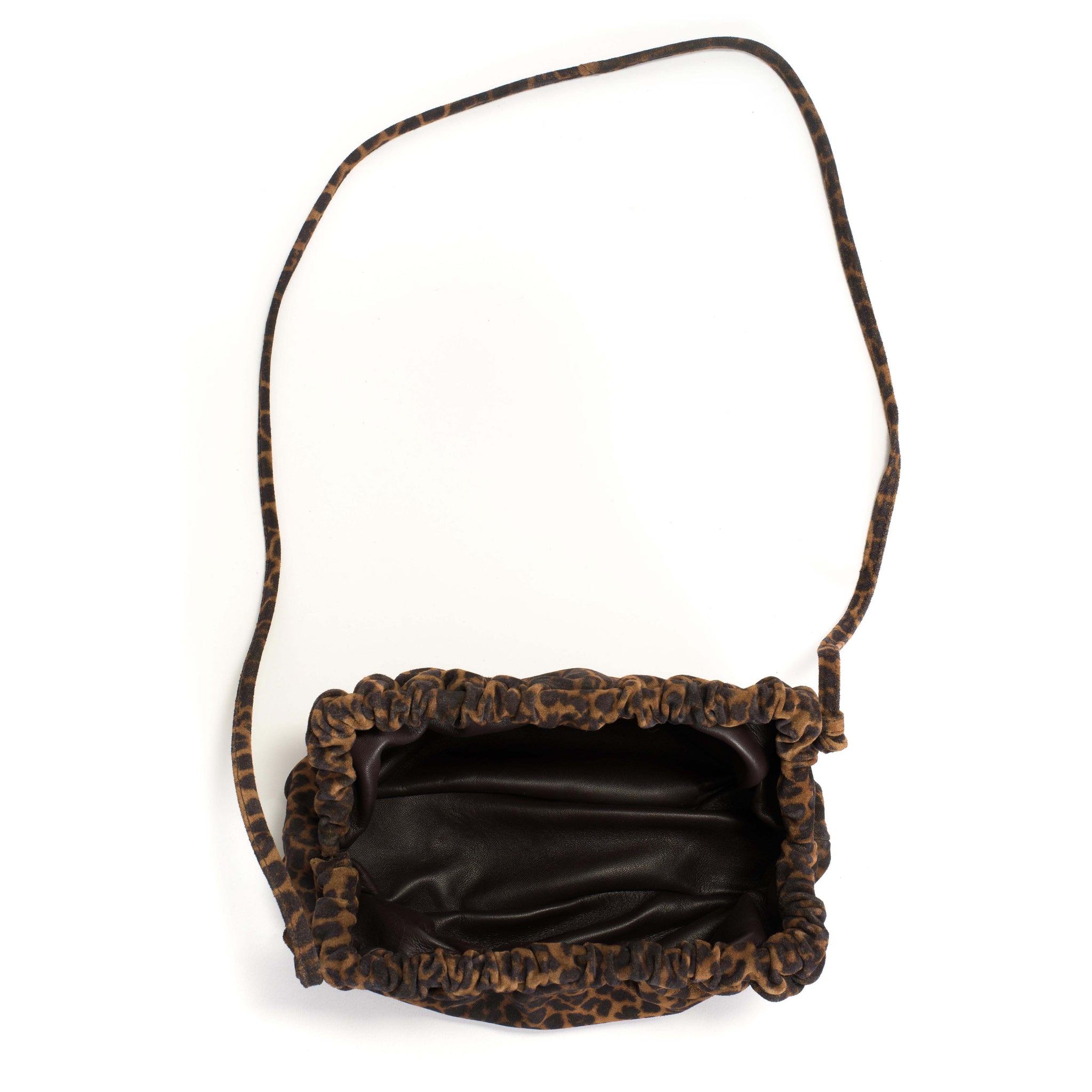 Hally grand cloud bag Calf suede print Leopard - Anonymous Copenhagen