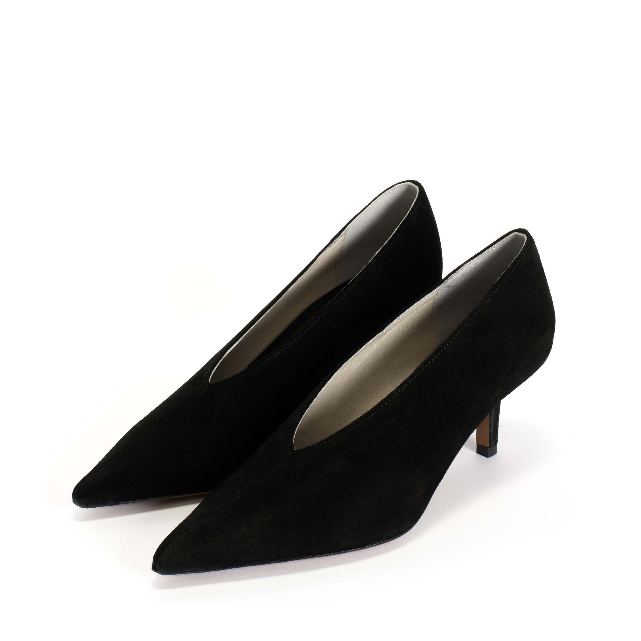 Phia 55 pin Calf suede Black - Anonymous Copenhagen