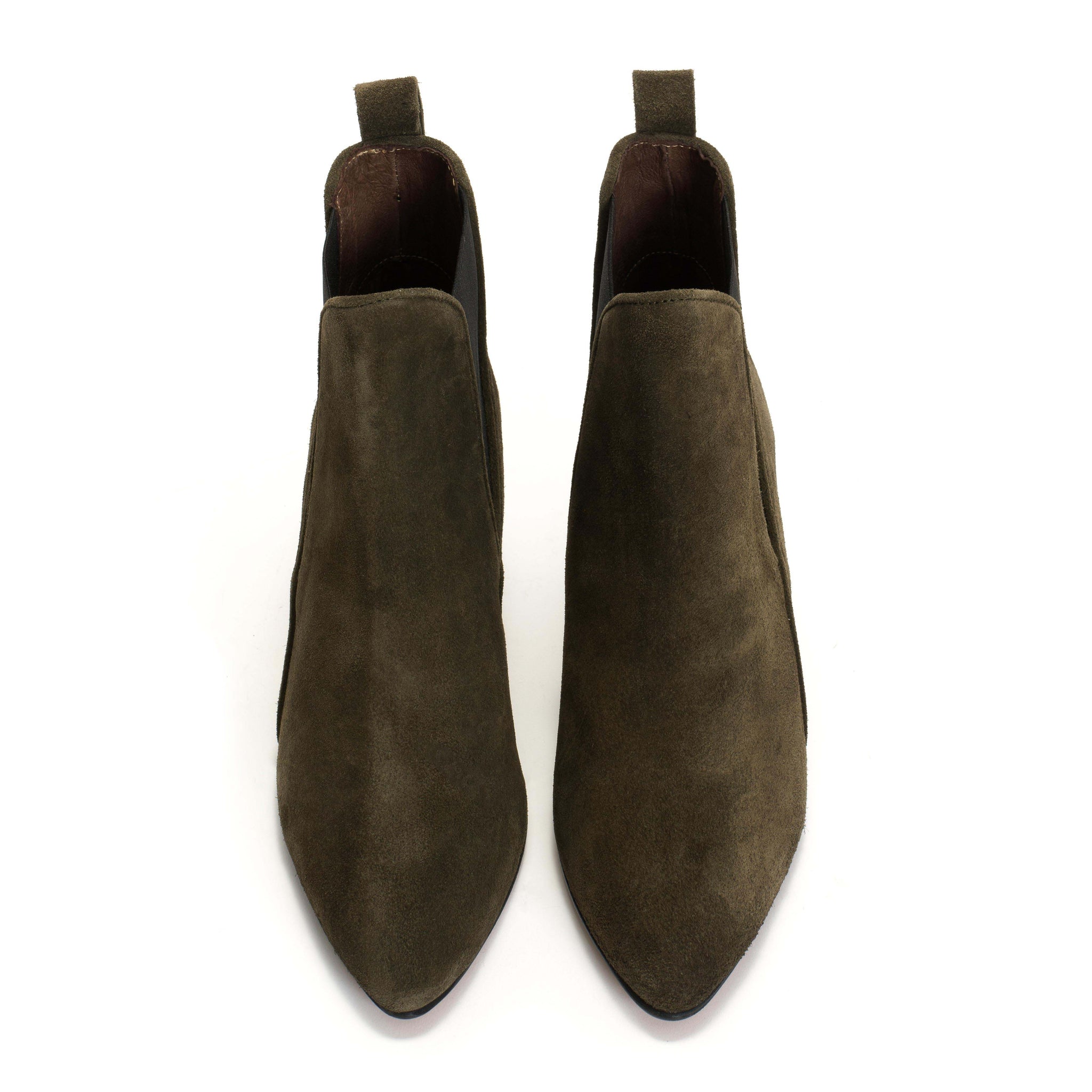 Rikley Calf suede Moss green - Anonymous Copenhagen