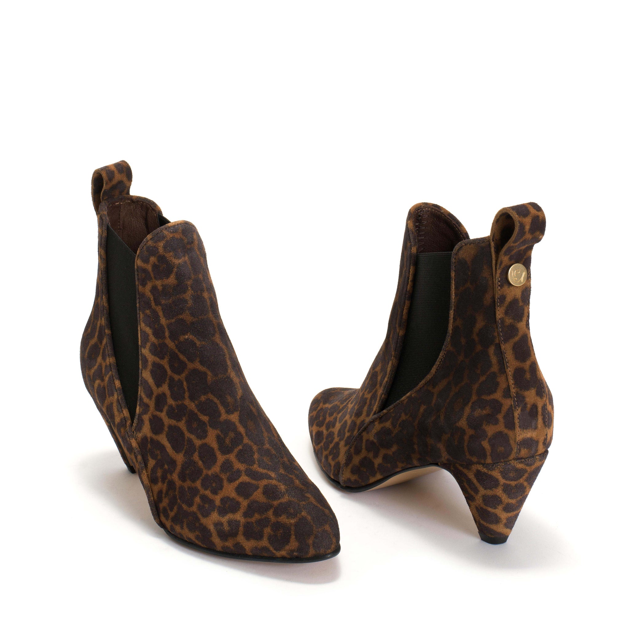 Rikley Calf suede print Leopard - Anonymous Copenhagen