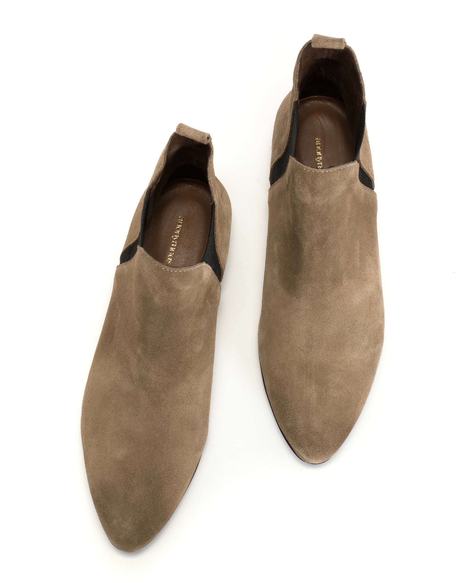 Rita Calf Suede Mushroom - Anonymous Copenhagen