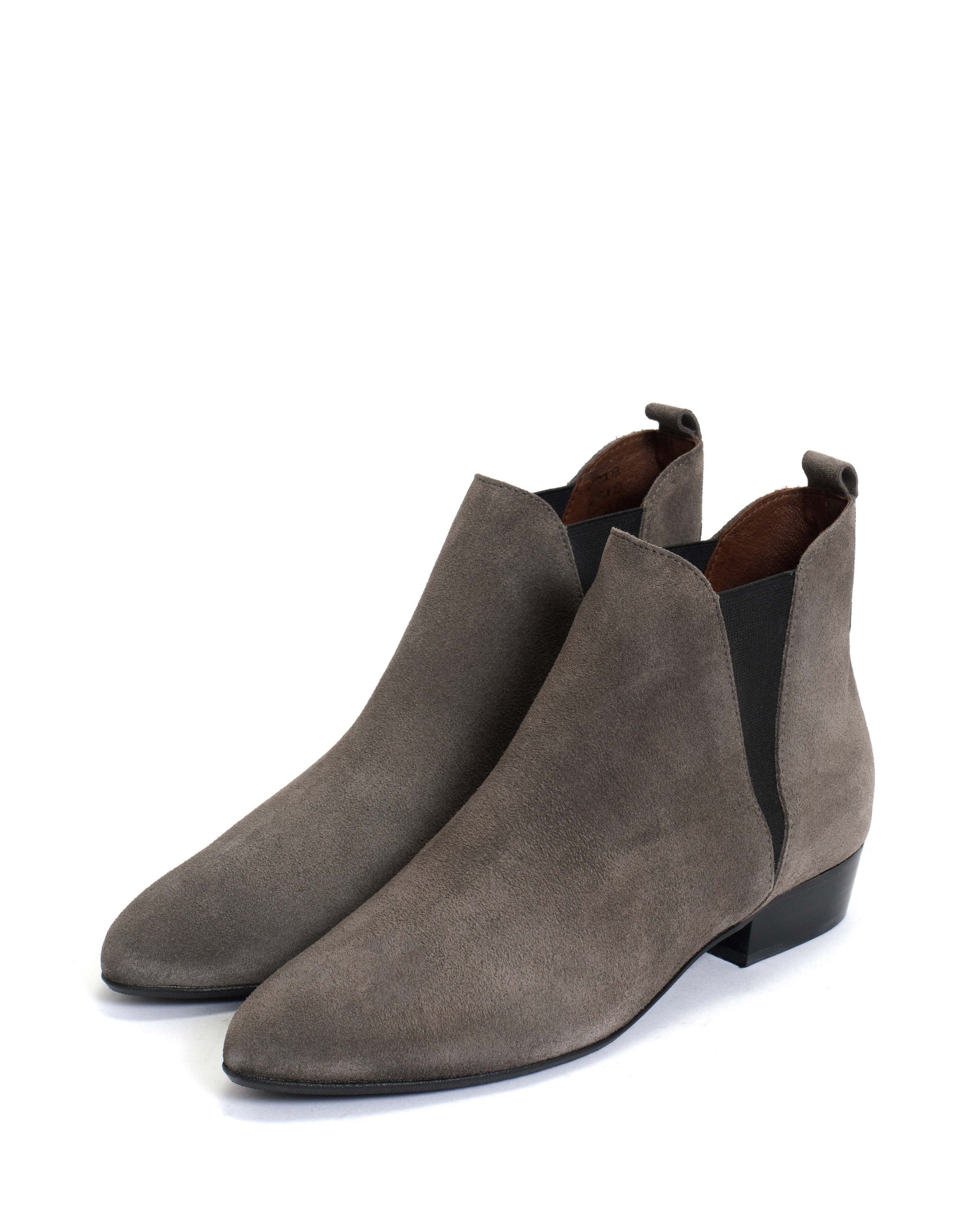 Rita Calf Suede Shark grey