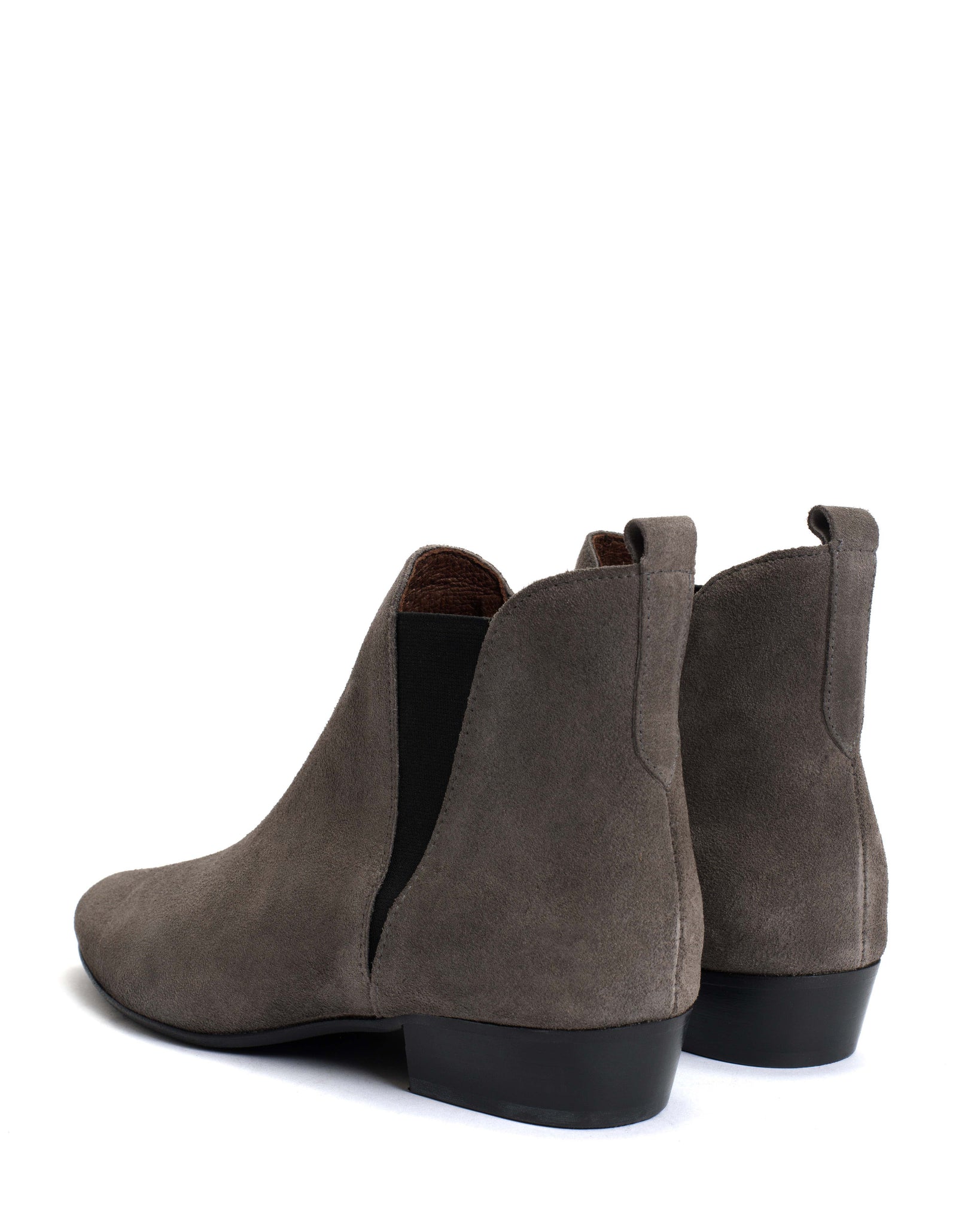 Rita Calf Suede Shark grey