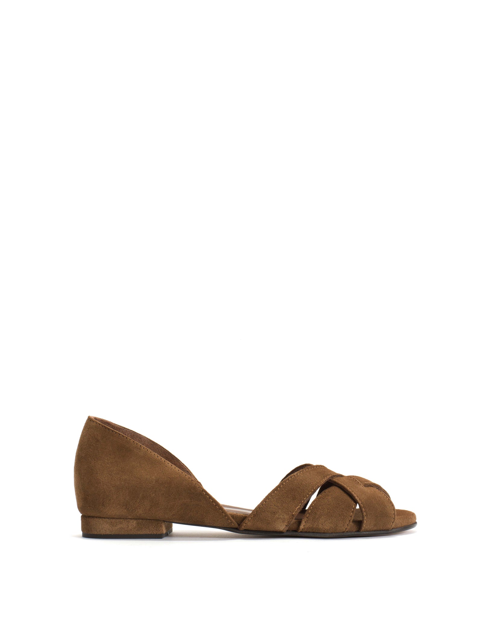 Sanni 20 Calf suede Cinnamon - Anonymous Copenhagen