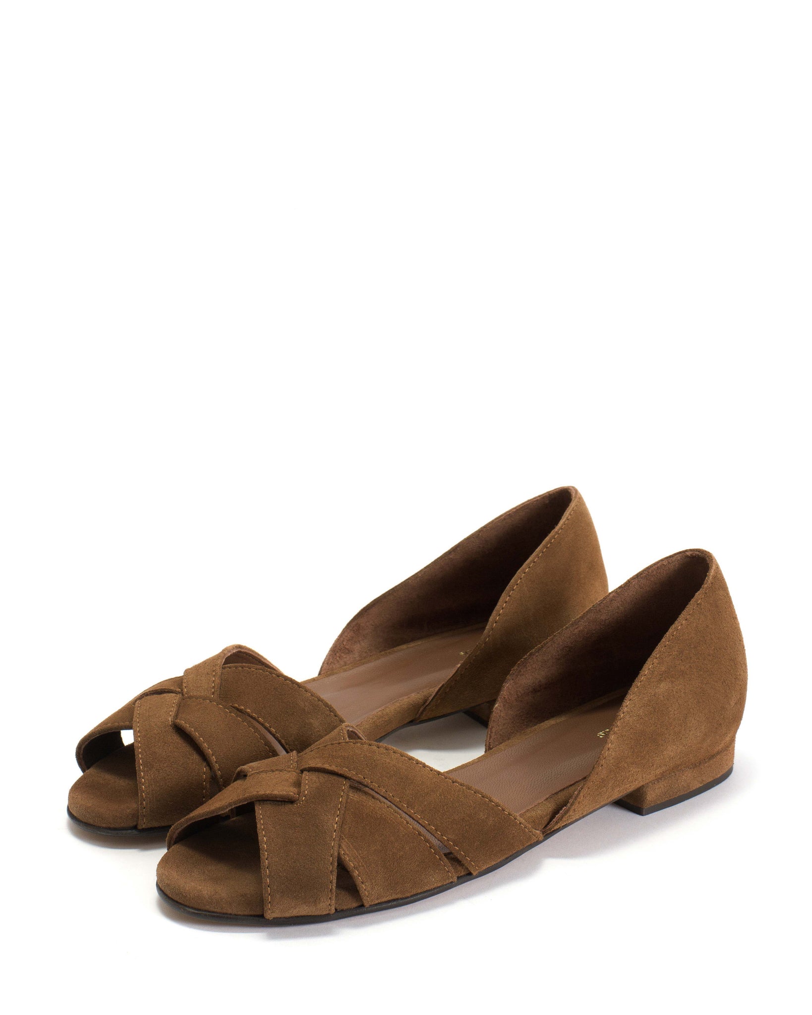 Sanni 20 Calf suede Cinnamon - Anonymous Copenhagen