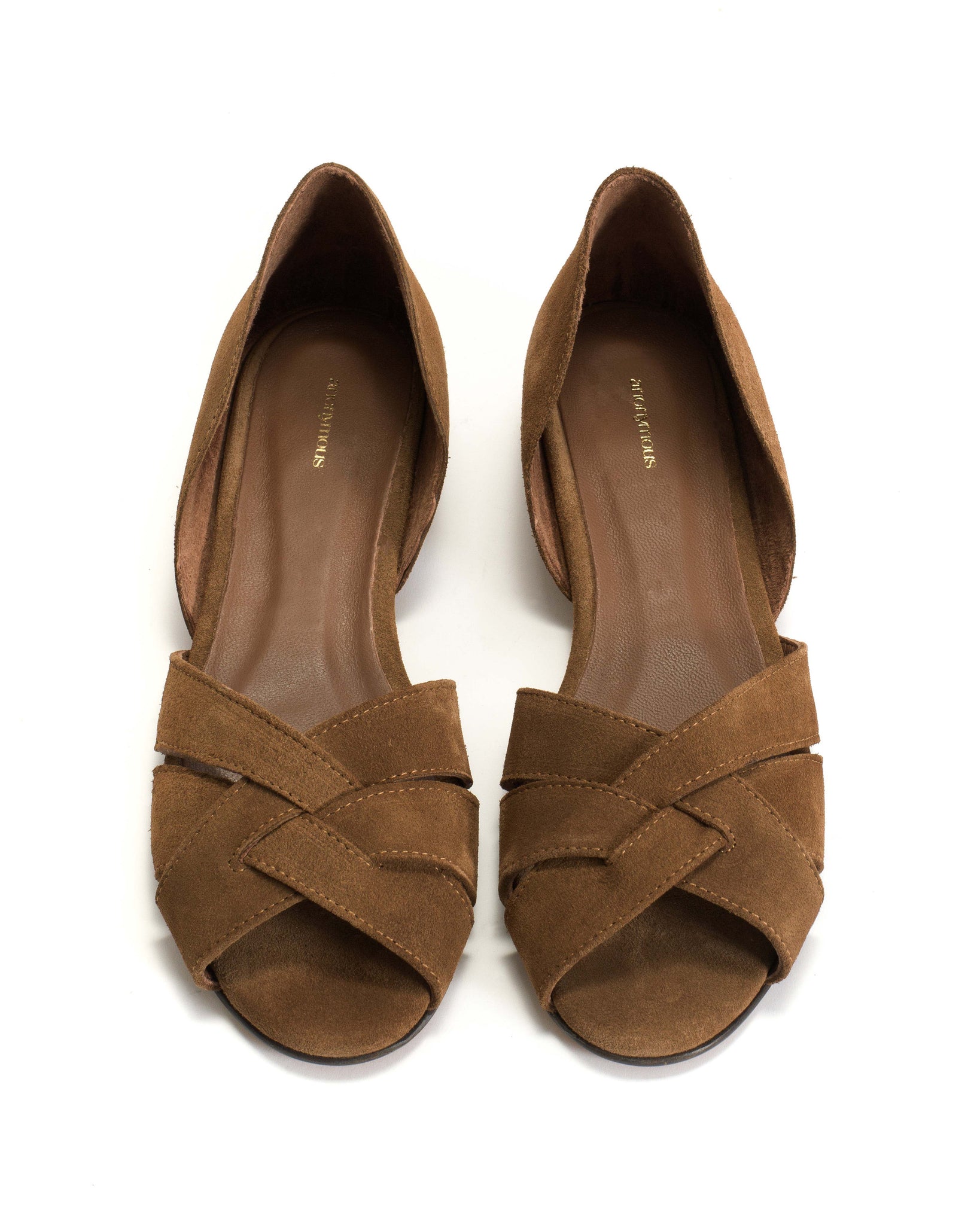 Sanni 20 Calf suede Cinnamon - Anonymous Copenhagen