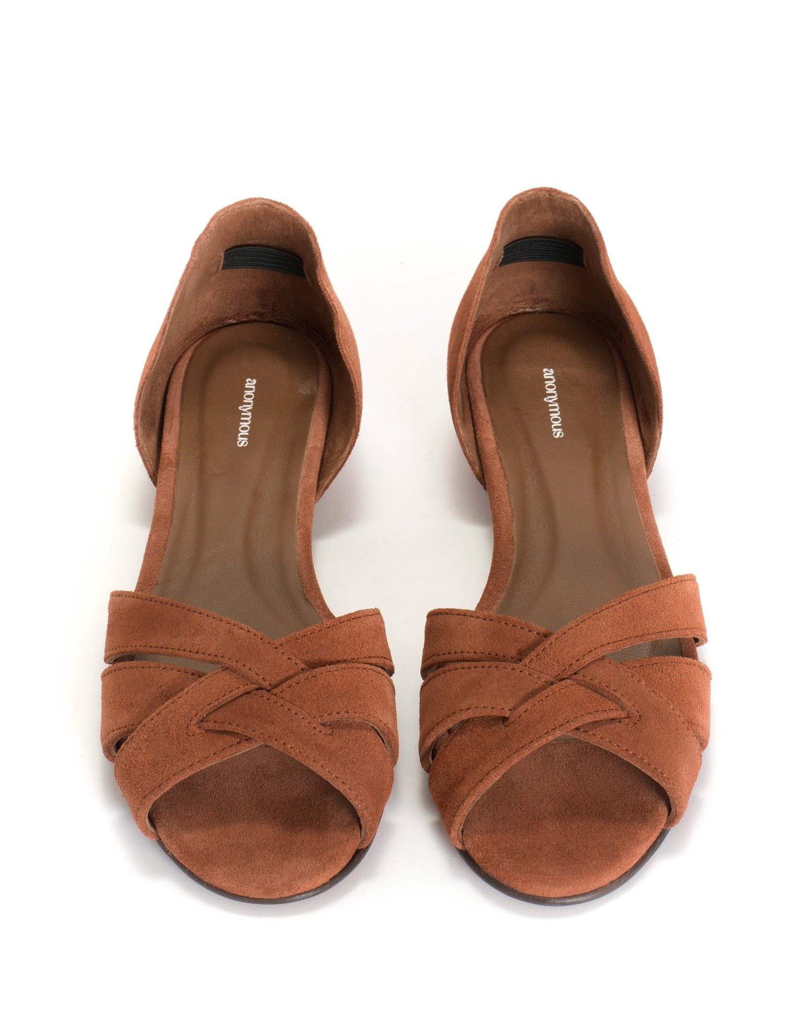 Sanni 20 Calf suede Natural coral - Anonymous Copenhagen