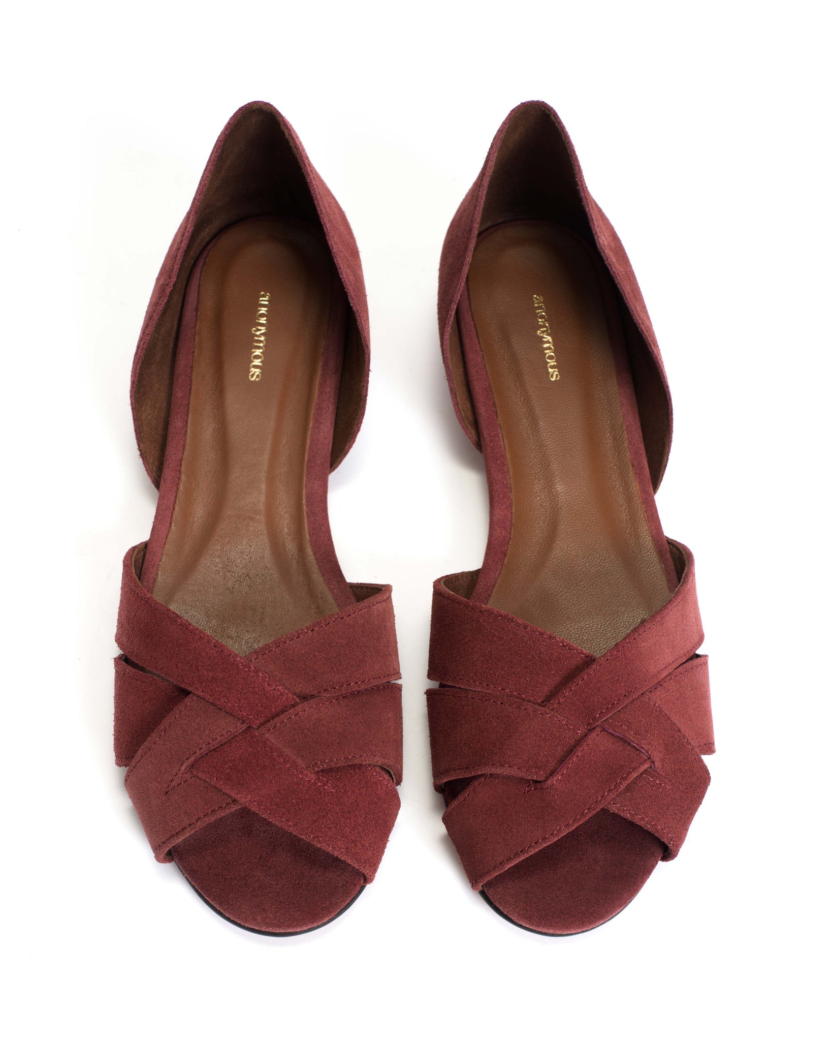 Sanni 20 Calf suede Pomegranate