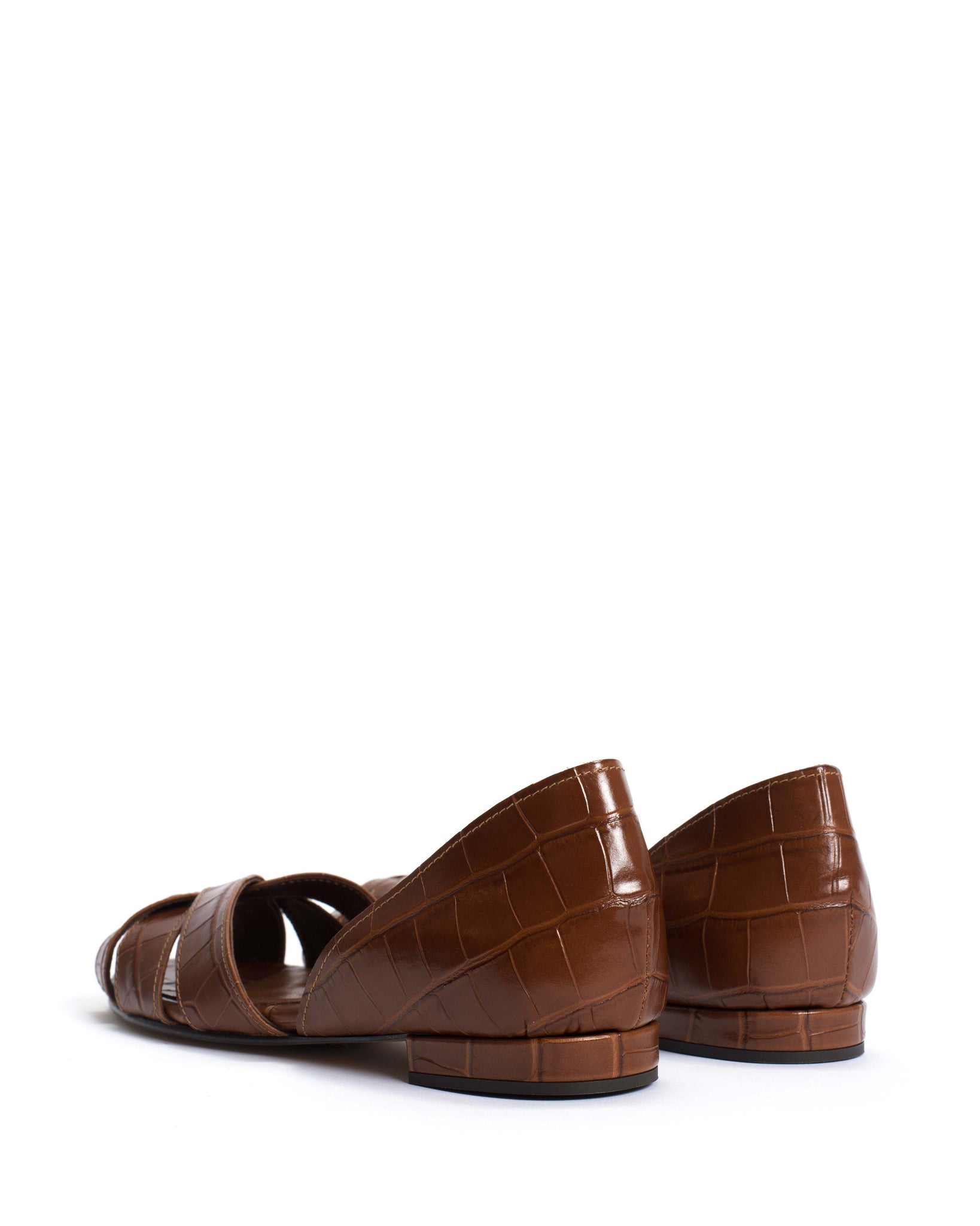 Sanni 20 Croco calf Chocolate