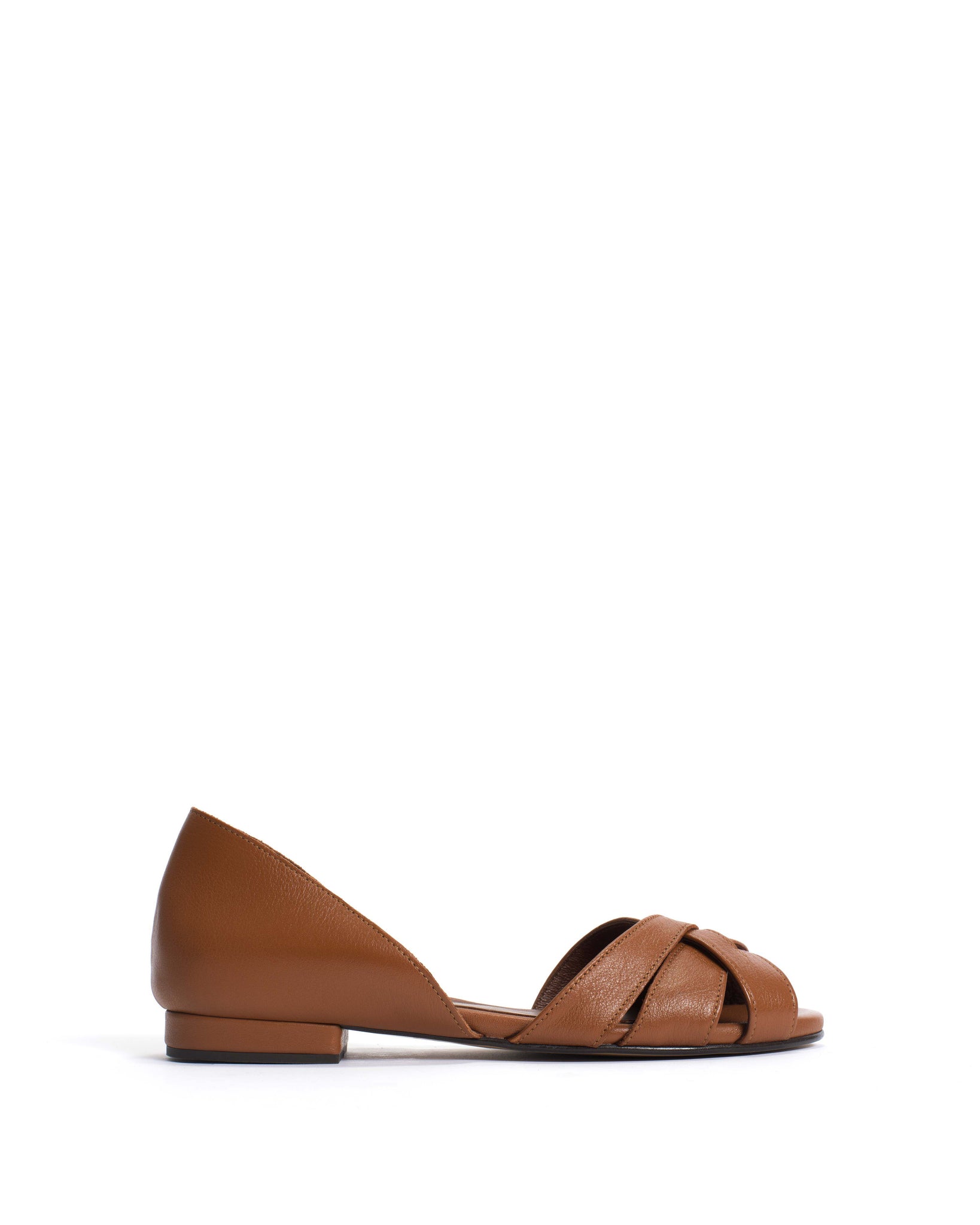 Sanni 20 Grained soft calf Camel