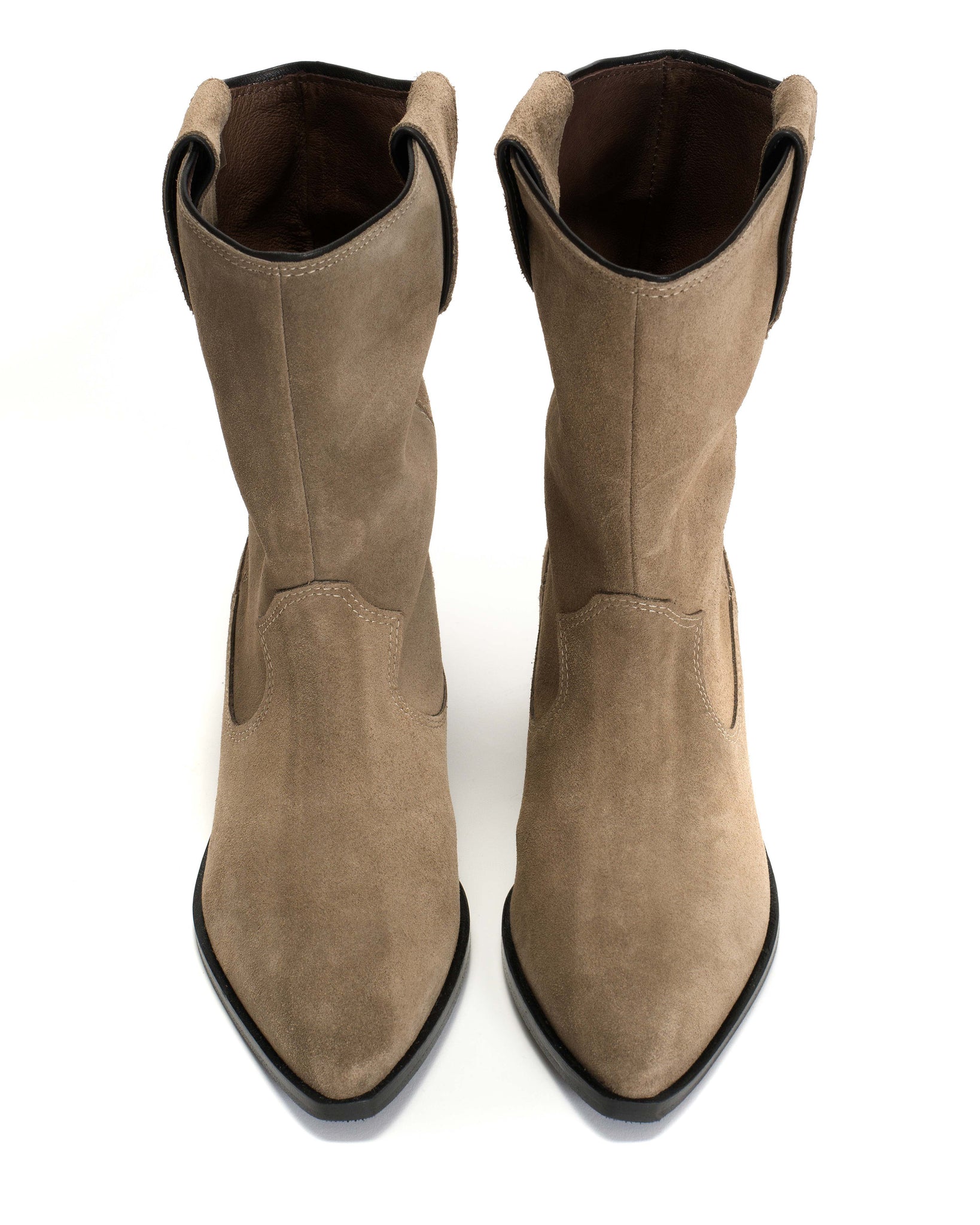 Saseline 35 Calf Suede Mushroom - Anonymous Copenhagen