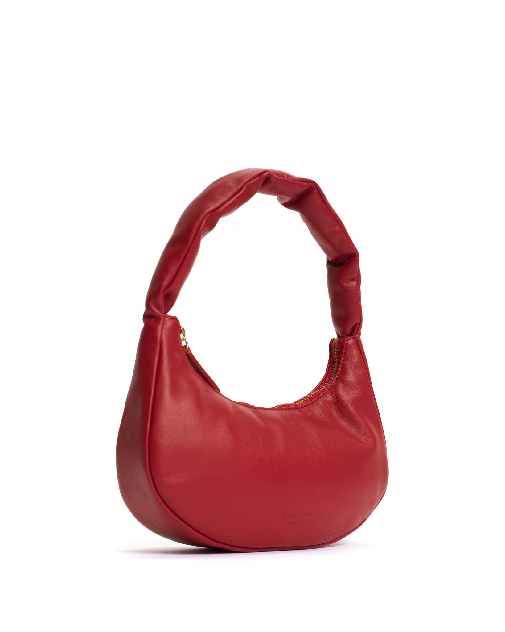 Shane petite pillow bag Soft calf Ruby red