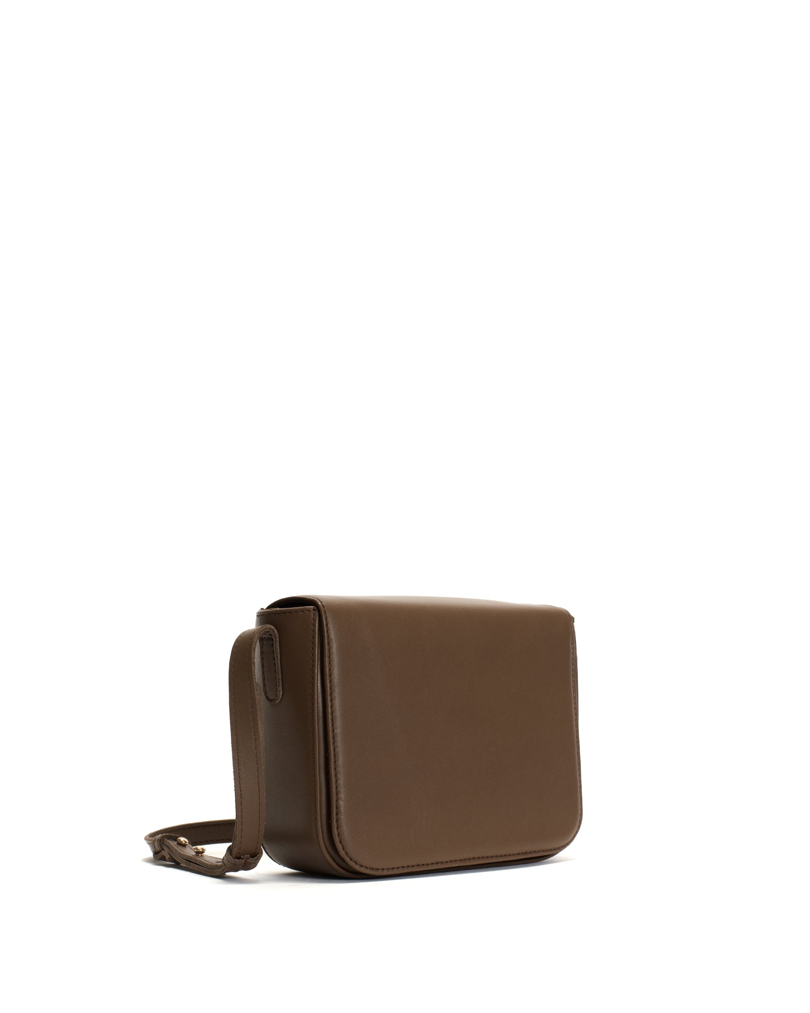 Sicha crossover bag Soft calf Dark taupe