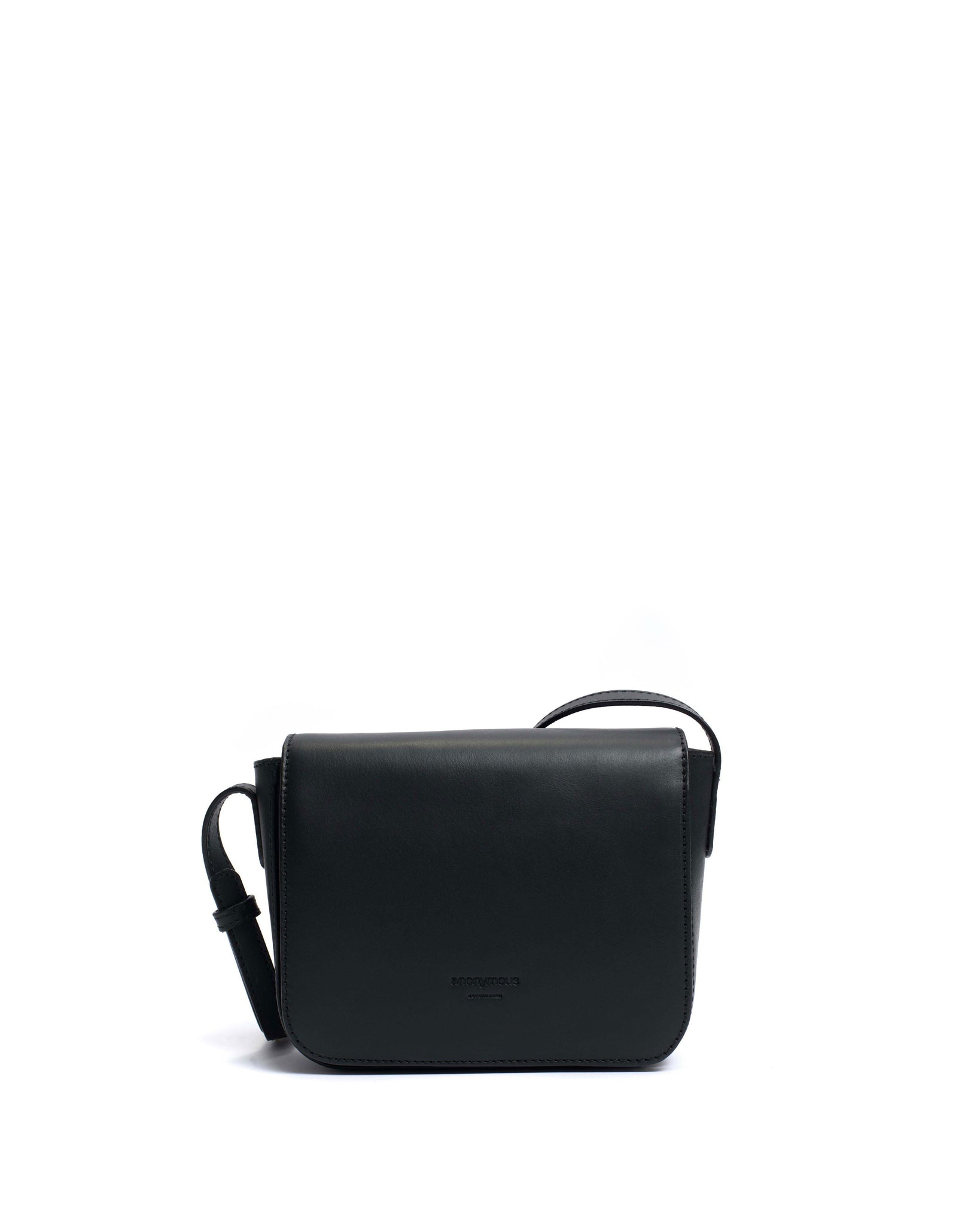 Sicha crossover bag Vegetable tanned calf Black