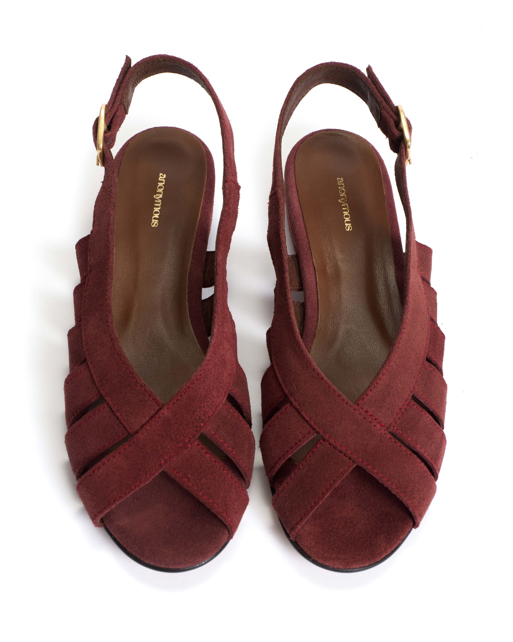 Sophie 20 Calf suede Pomegranate