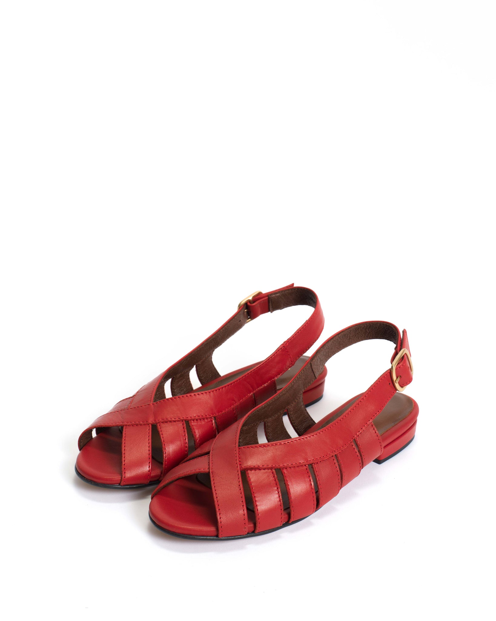 Sophie 20 Soft calf Ruby red