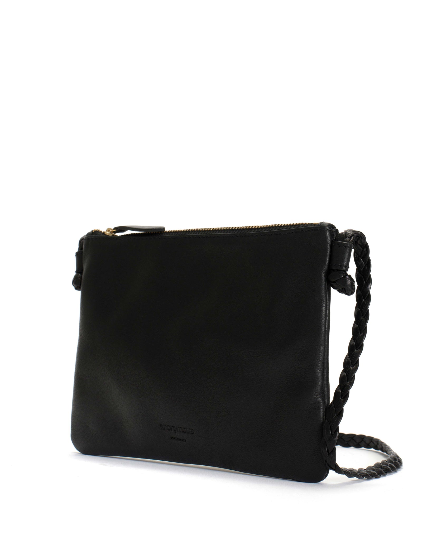 Thinna clutch Shiny lamb Black - Anonymous Copenhagen