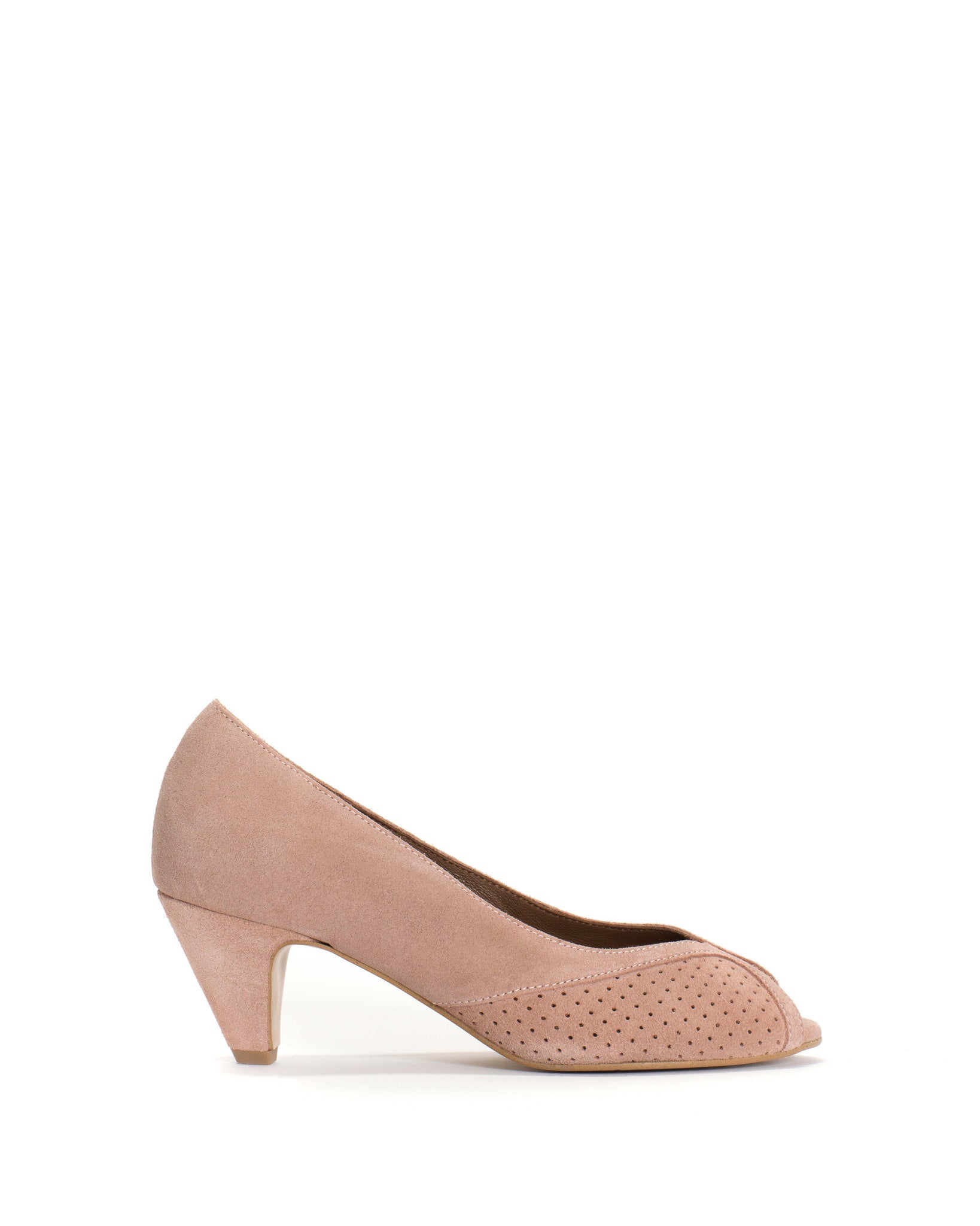 Tiffany Stiletto Calf suede Burned rose - Anonymous Copenhagen