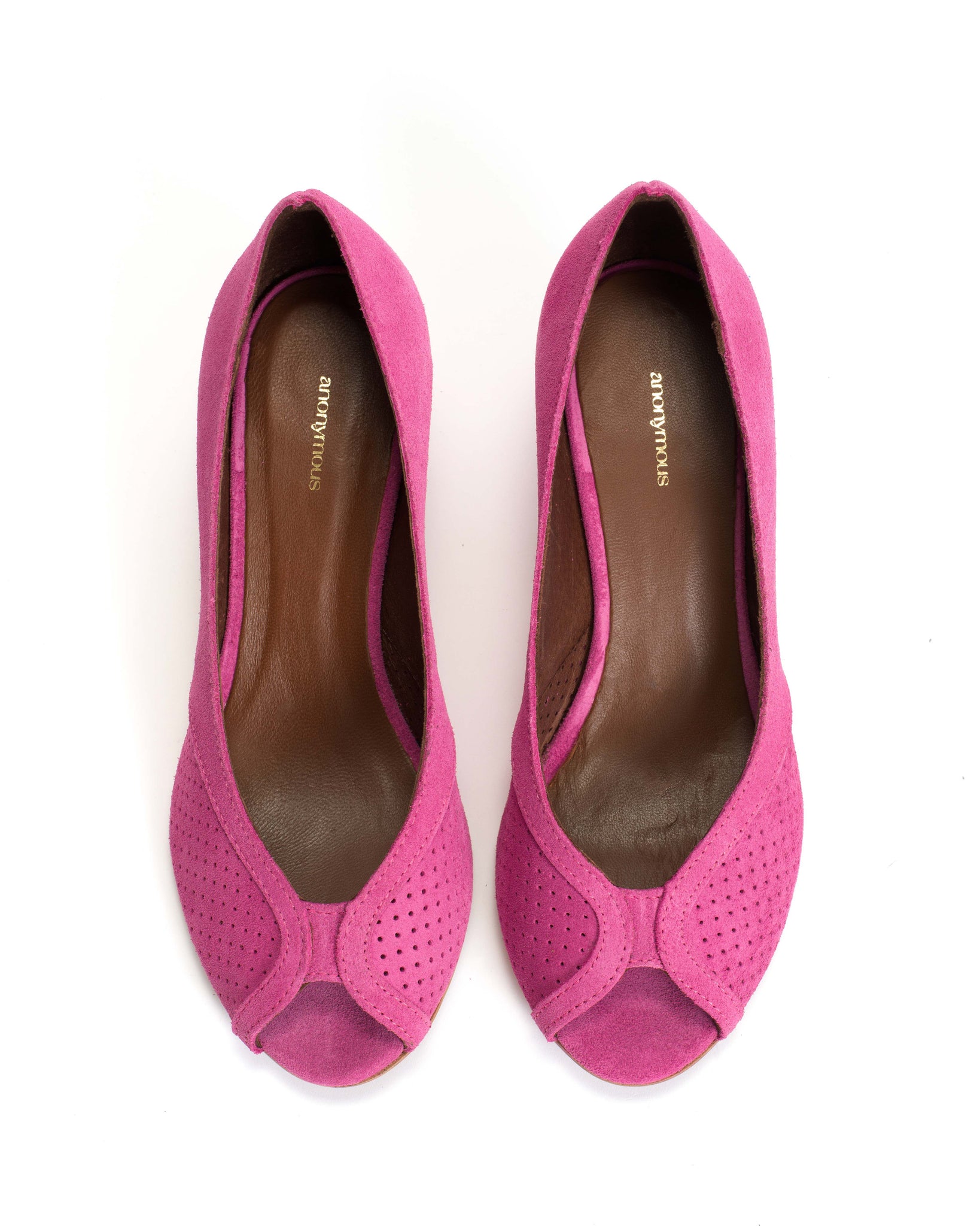 Tiffany stiletto Calf suede Raspberry sorbet