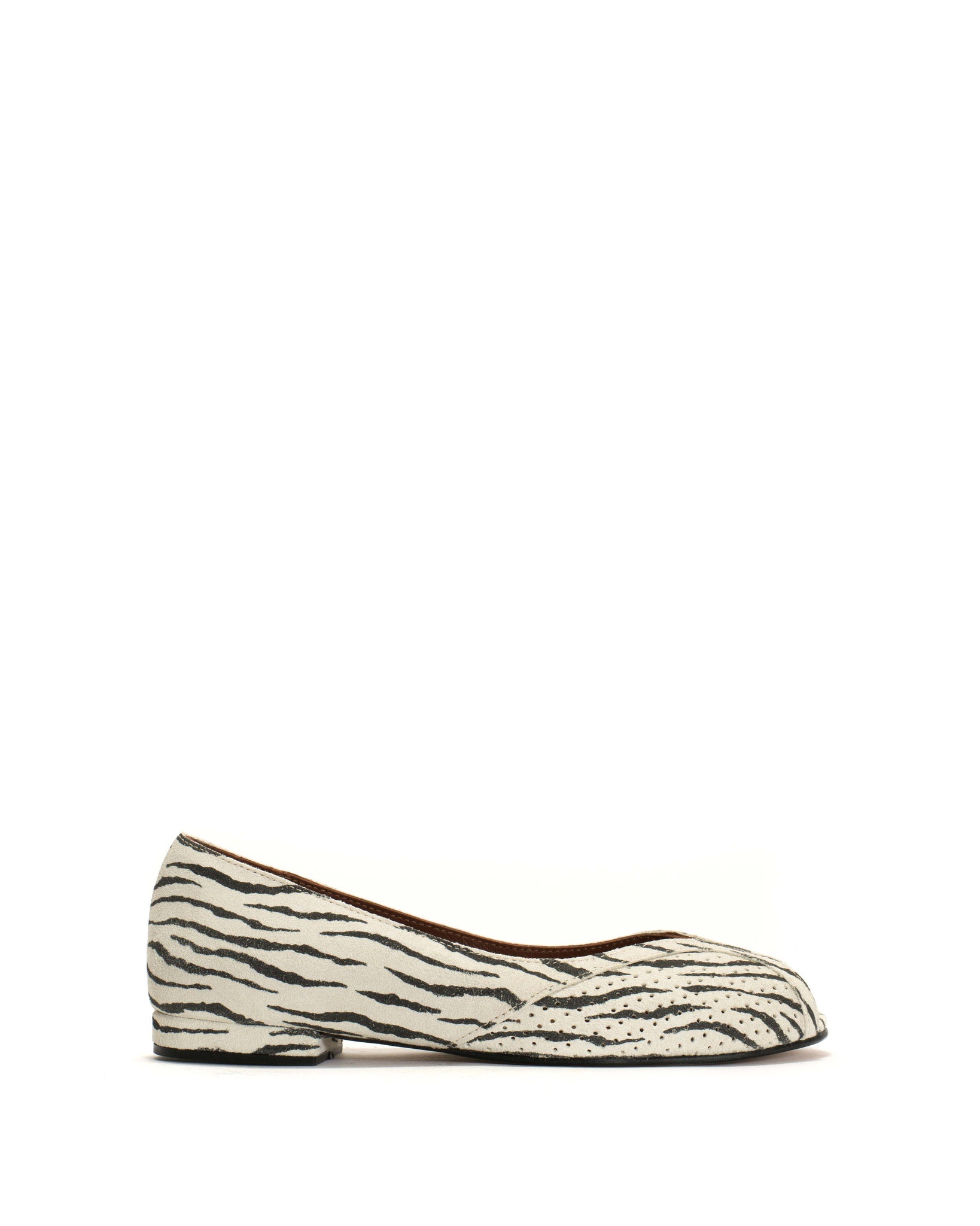 Tiffy Calf suede print Zebra - Anonymous Copenhagen