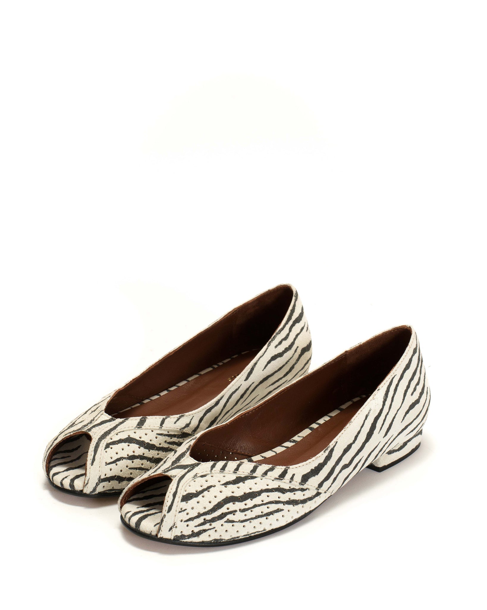 Tiffy Calf suede print Zebra - Anonymous Copenhagen