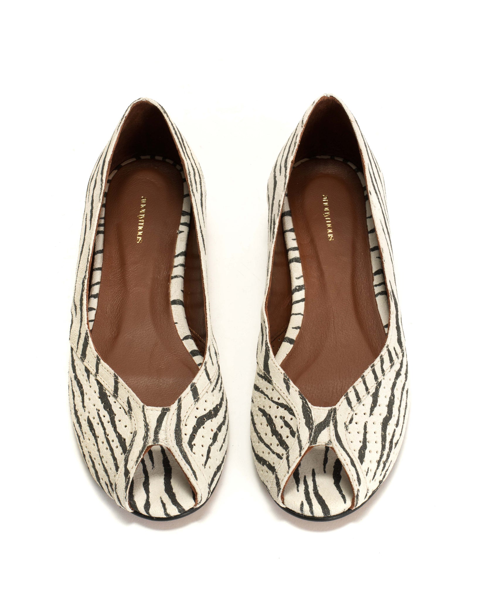 Tiffy Calf suede print Zebra - Anonymous Copenhagen