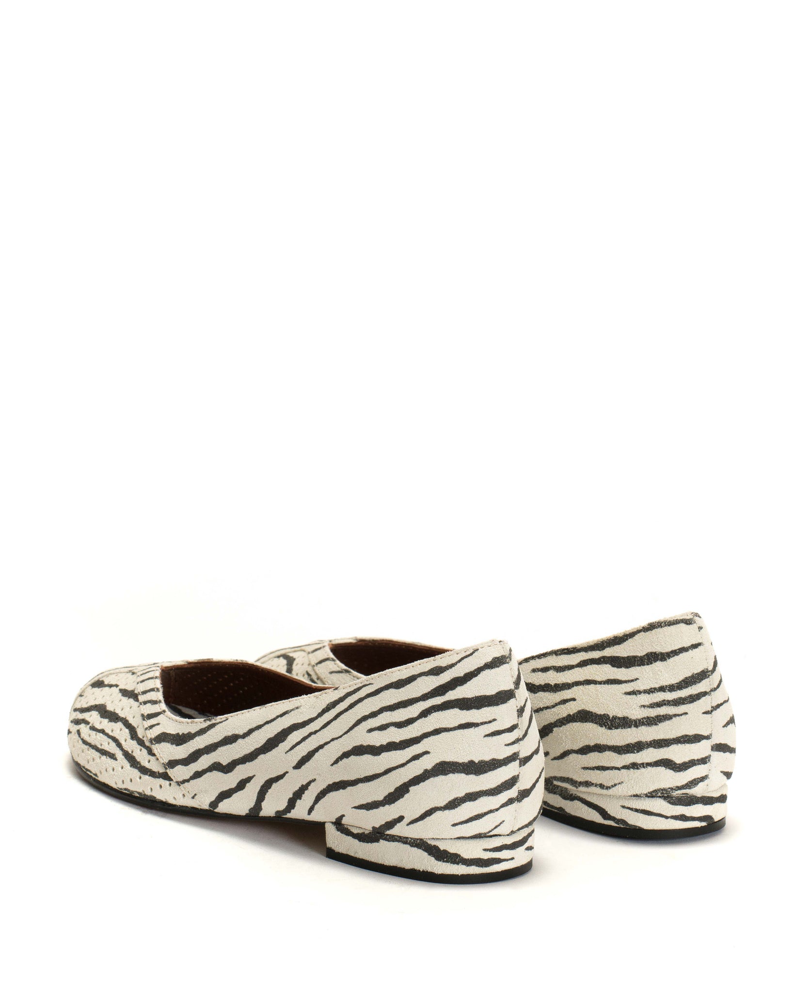 Tiffy Calf suede print Zebra - Anonymous Copenhagen