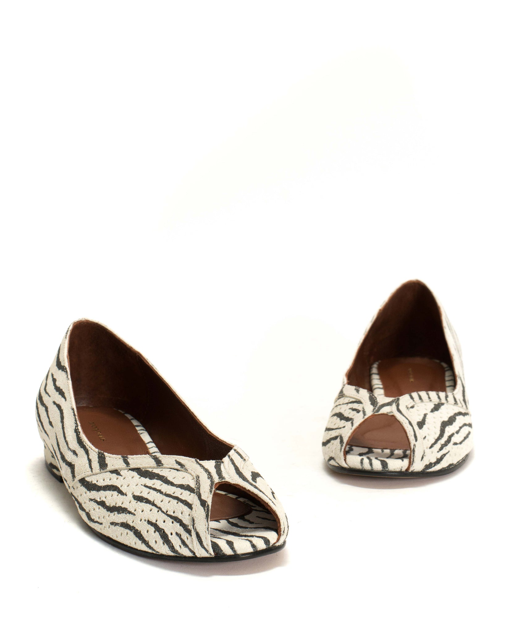 Tiffy Calf suede print Zebra - Anonymous Copenhagen