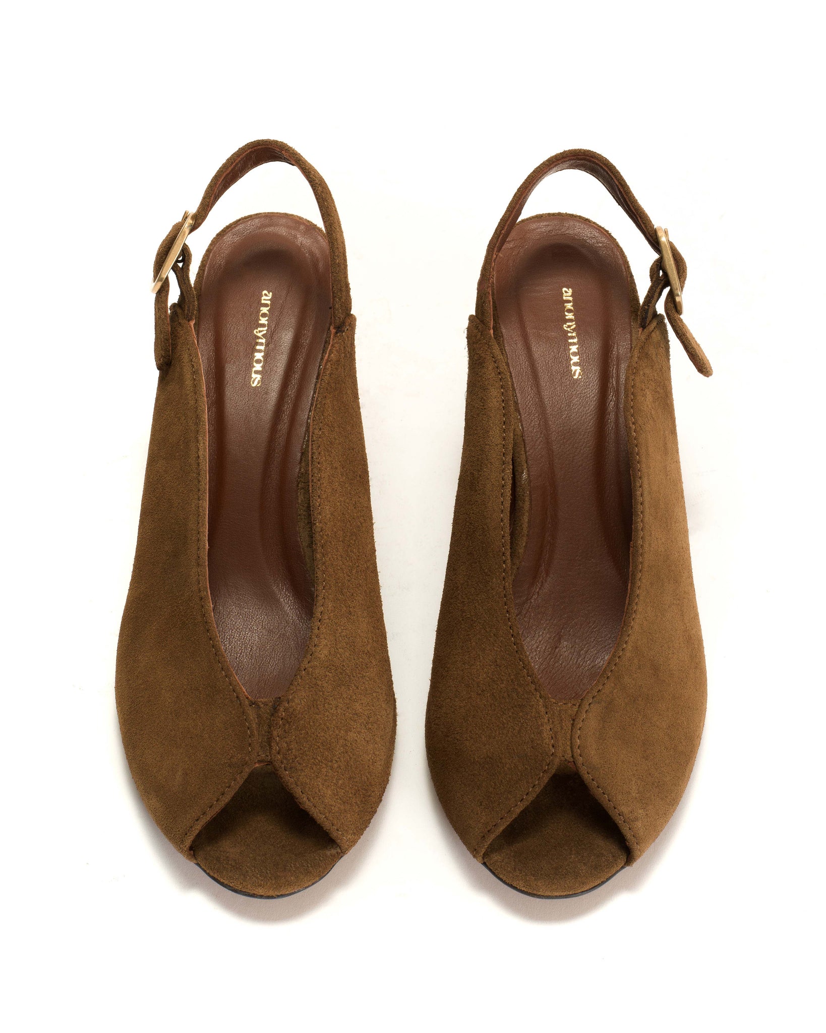 Trisia Calf suede Cinnamon - Anonymous Copenhagen