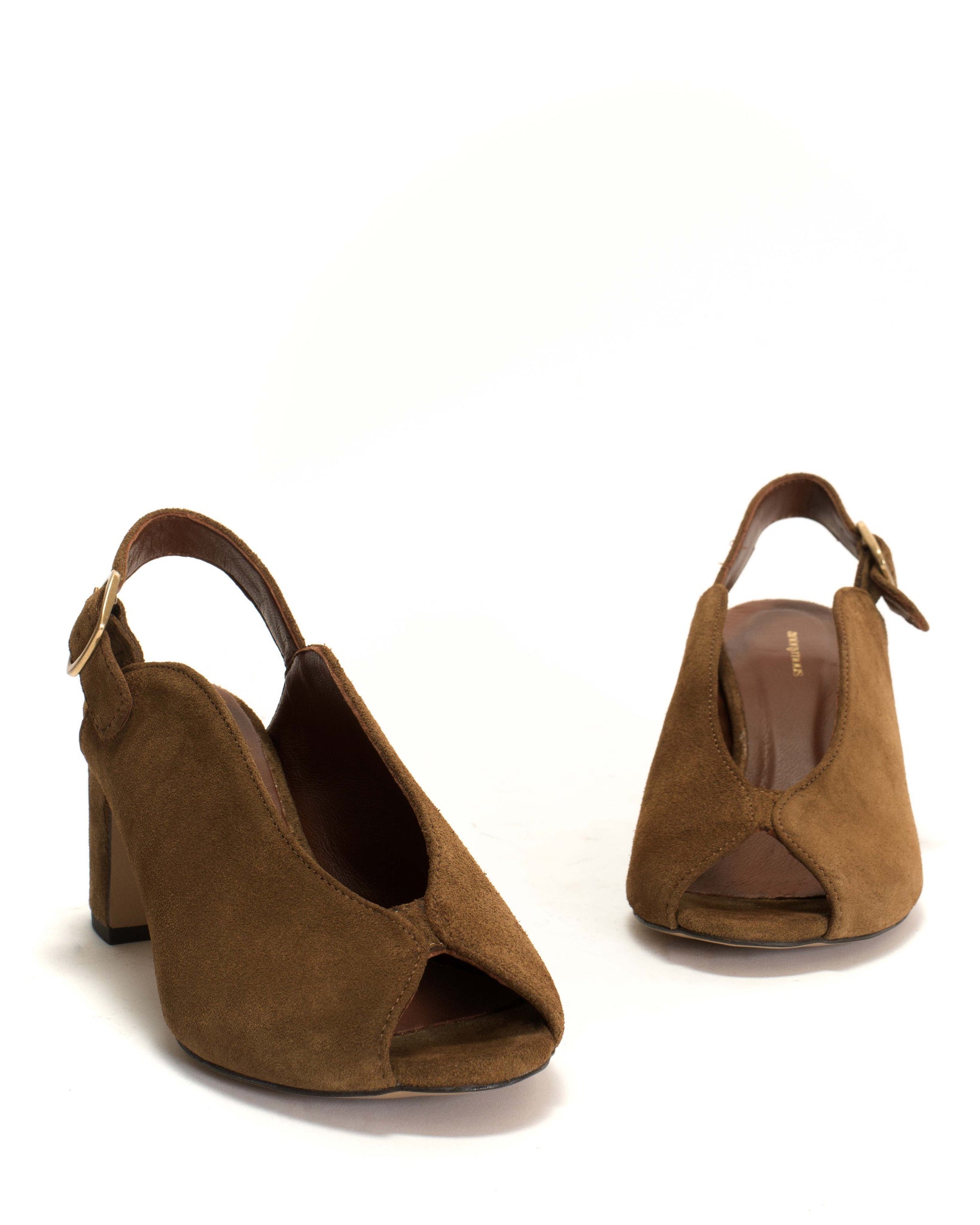 Trisia Calf suede Cinnamon - Anonymous Copenhagen