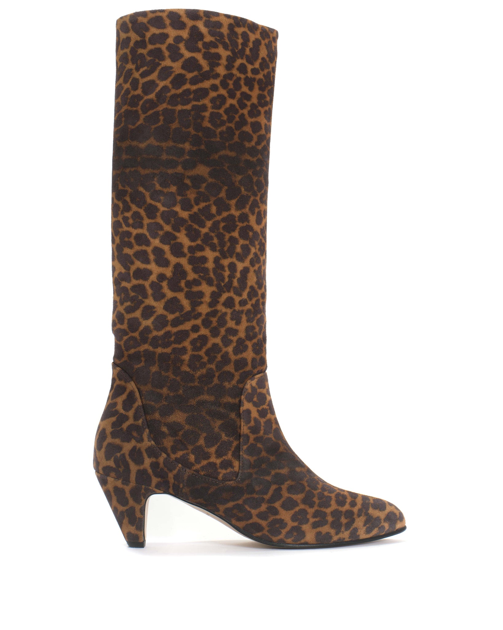 Valle 50 stiletto Calf suede print Leopard - Anonymous Copenhagen