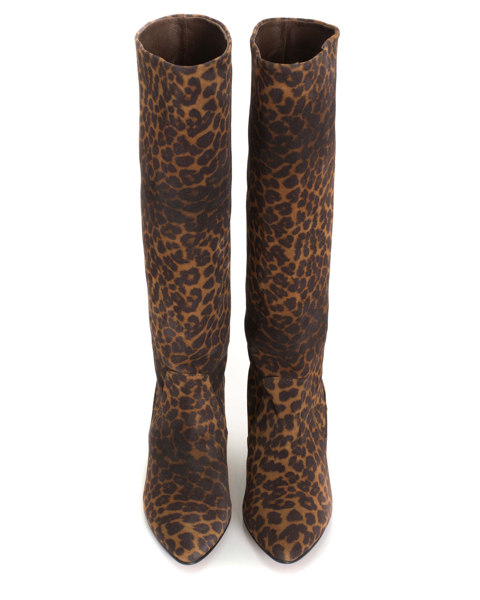 Valle 50 stiletto Calf suede print Leopard - Anonymous Copenhagen