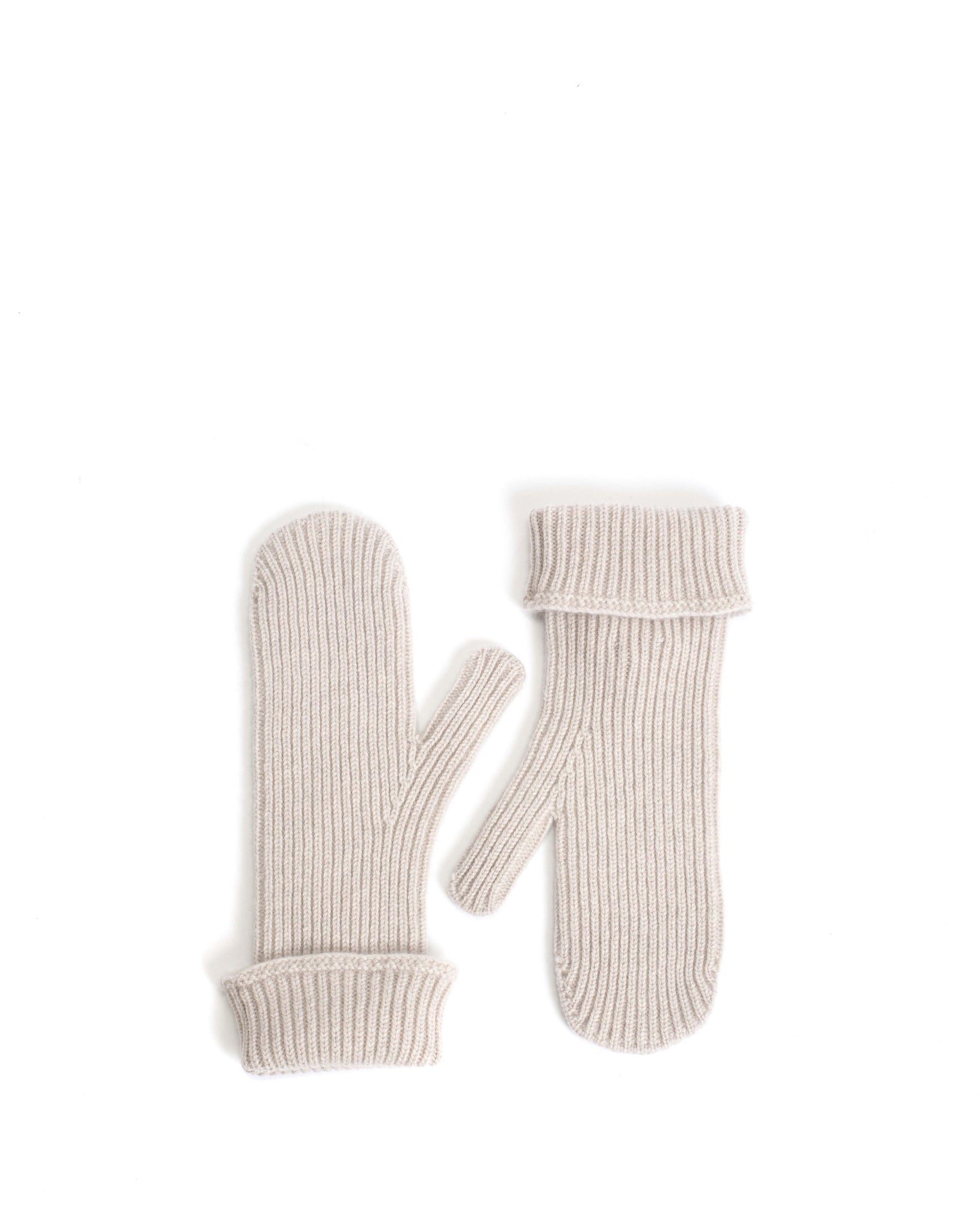 Vinni mitten 100% cashmere Ivory