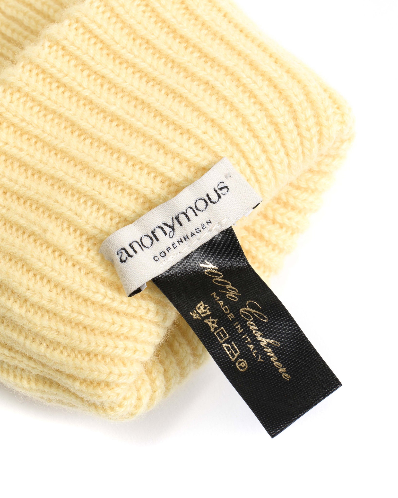 Vinni mitten 100% cashmere Pineapple ice