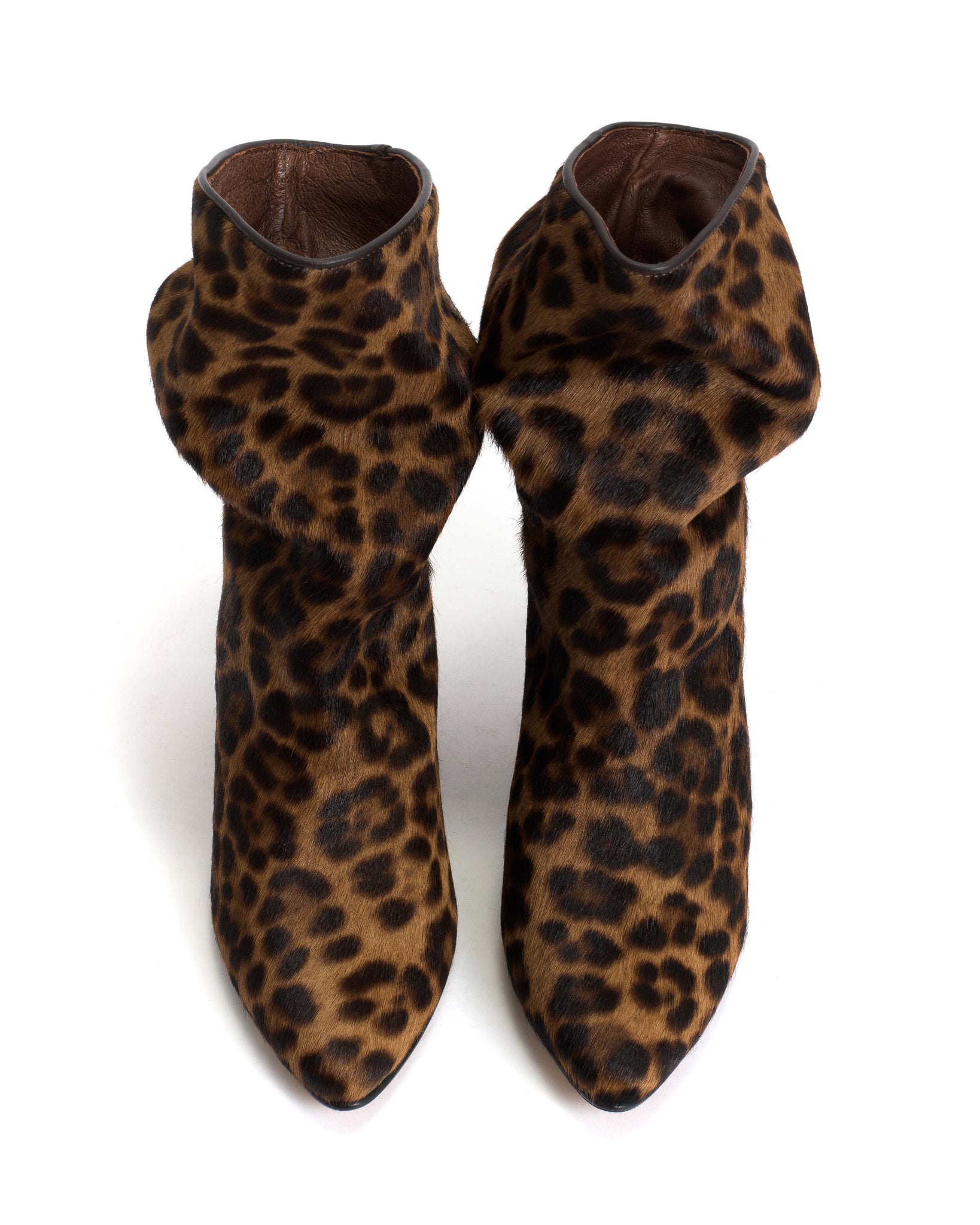 Vully 50 stiletto Calf hair Leopard