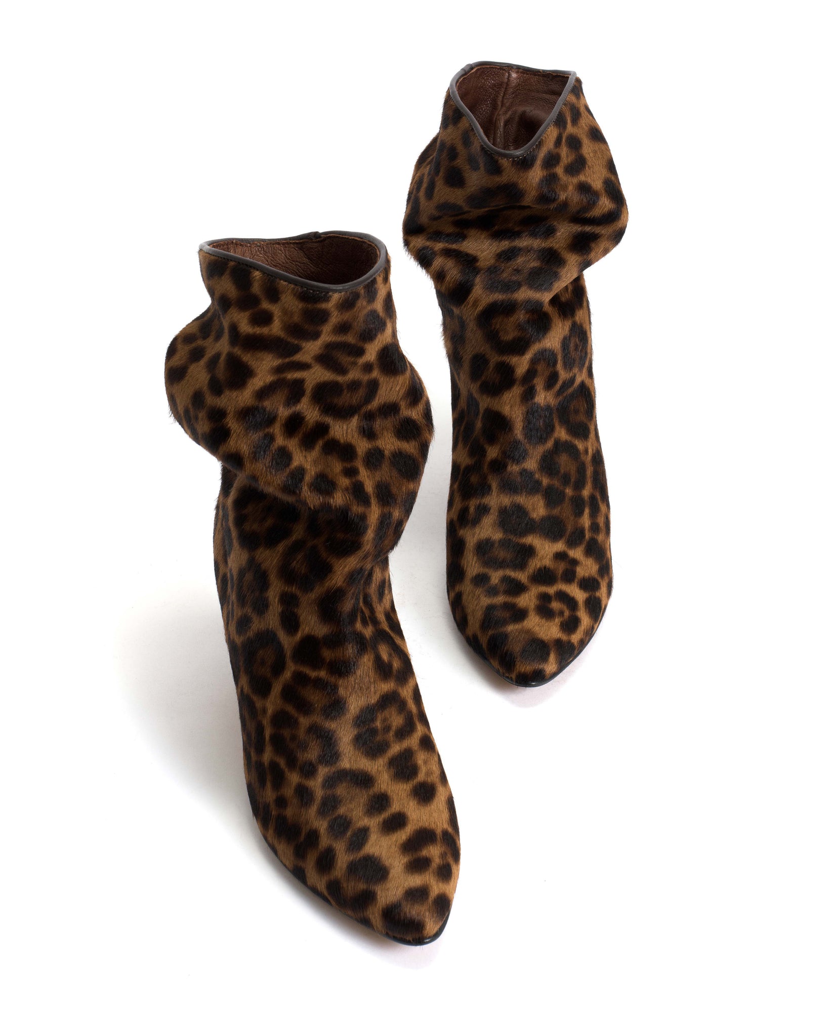 Vully 50 stiletto Calf hair Leopard