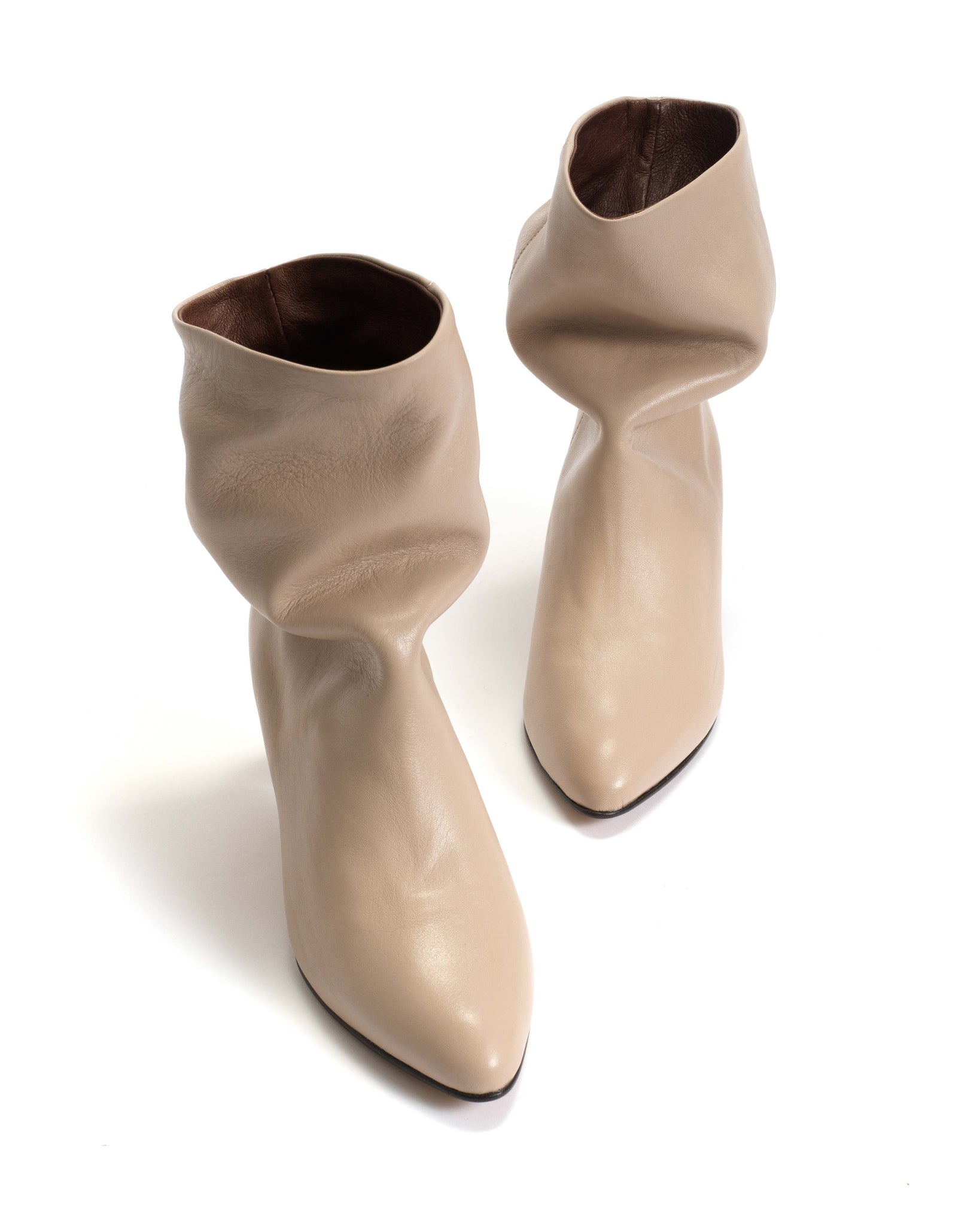 Vully 50 stiletto Soft calf Biskit beige