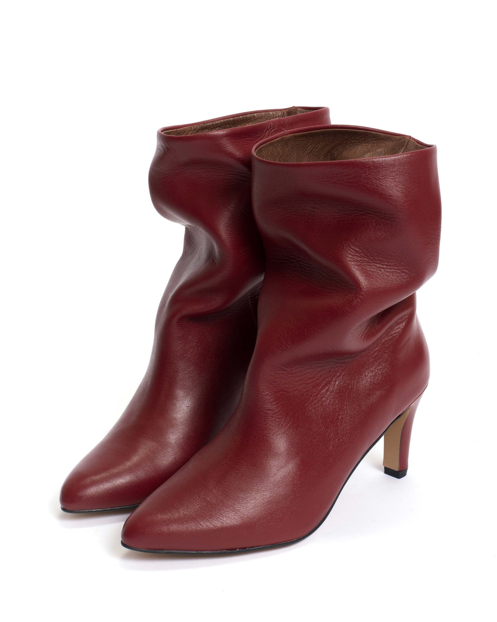 Vully 75 stiletto Soft calf Pomegranate