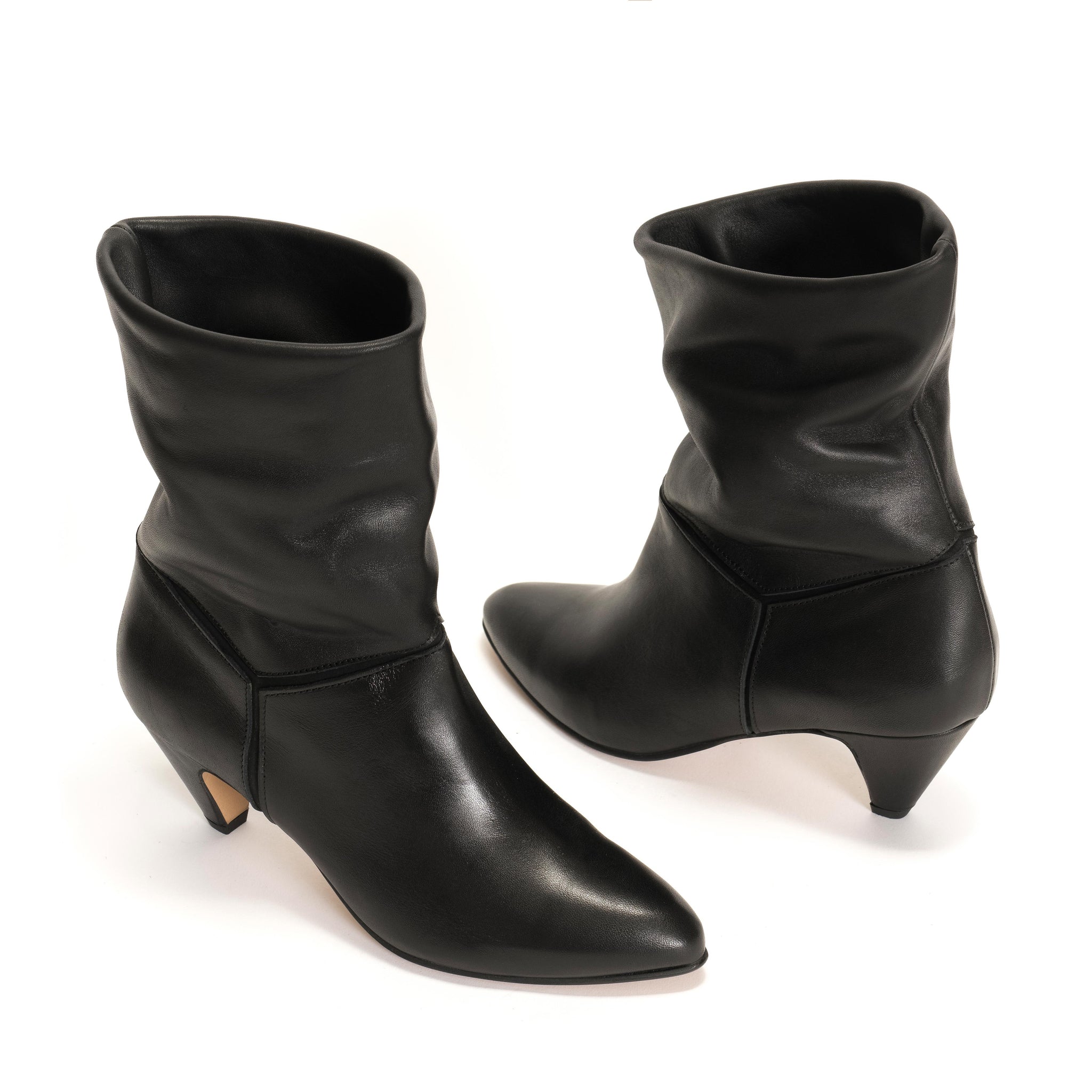 Jassi 50 stiletto Soft calf & sleek leather Black - Anonymous Copenhagen