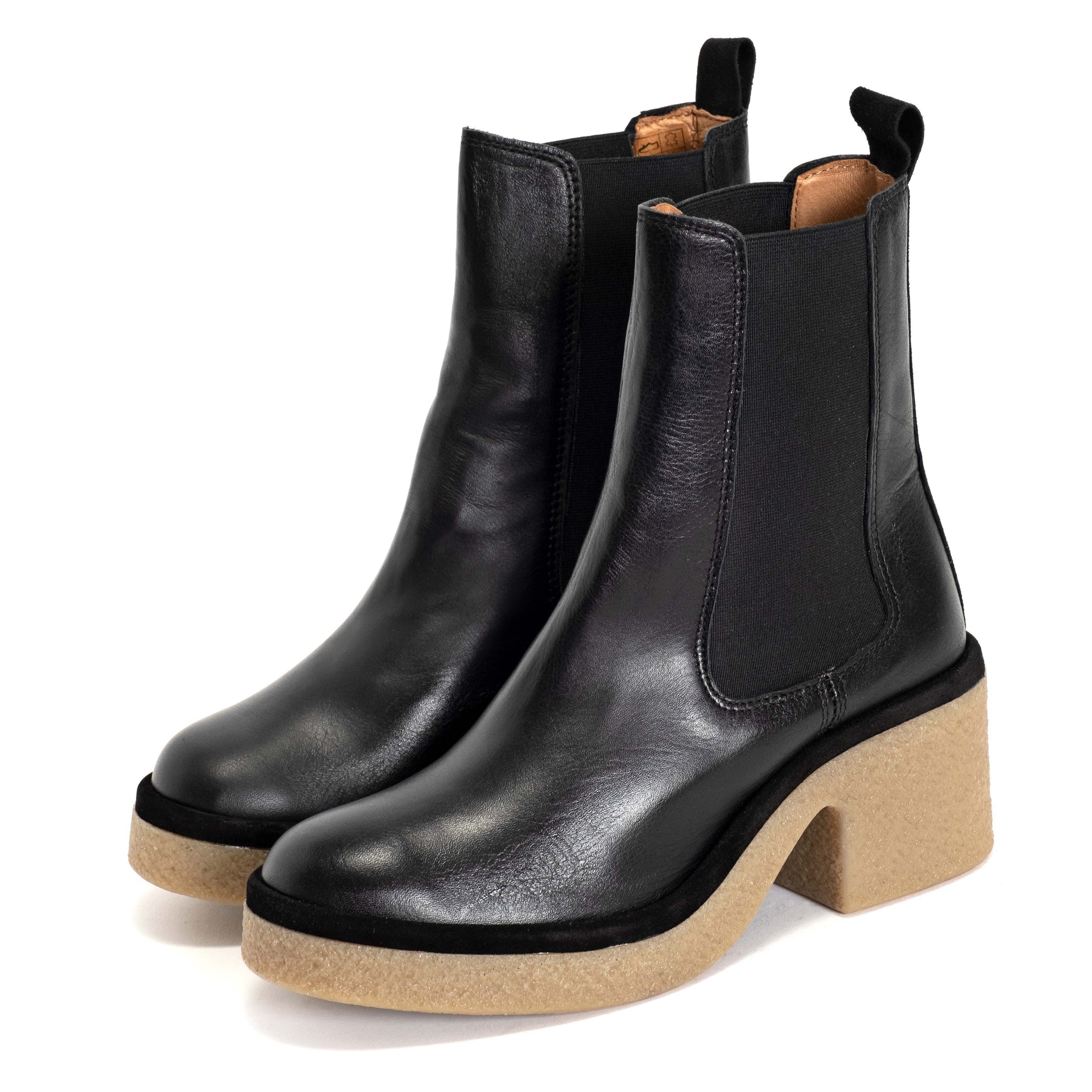 Laurell platform Soft calf Black - Anonymous Copenhagen