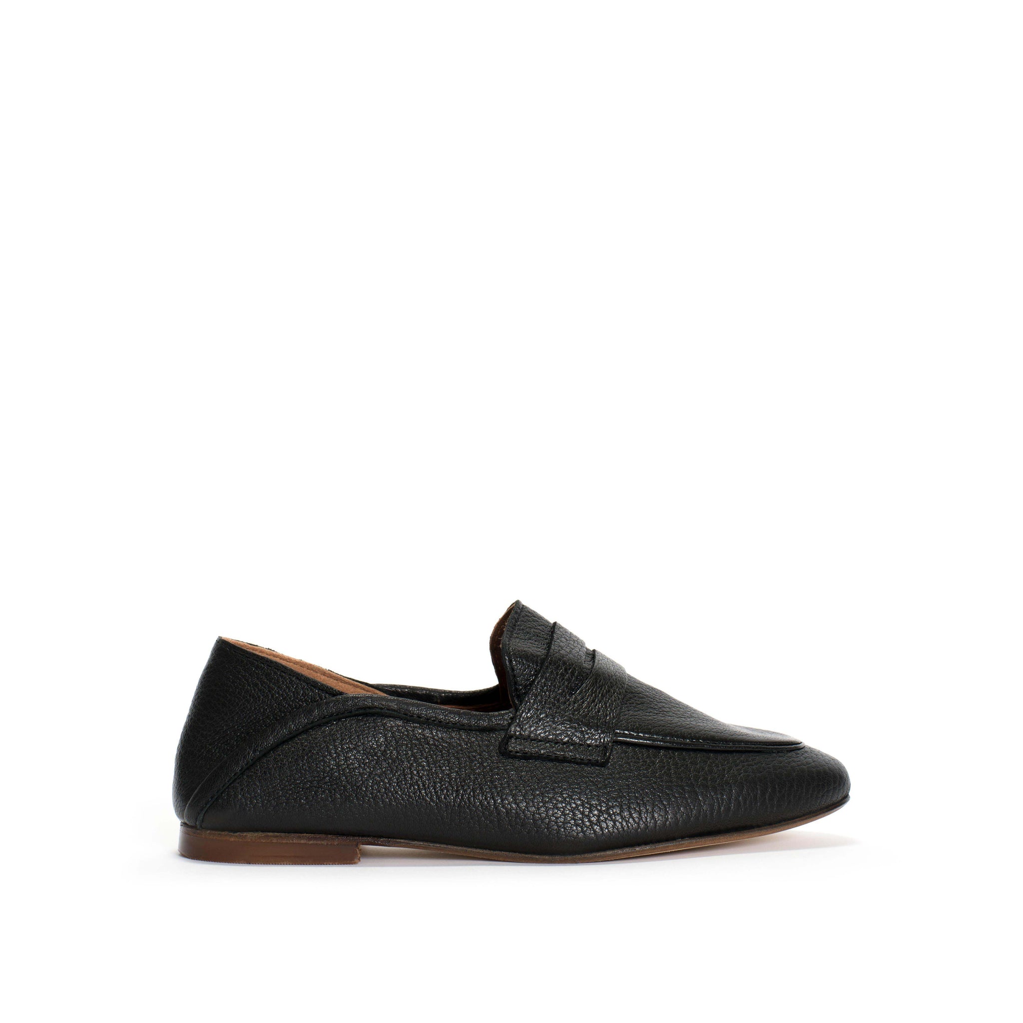 Lindsay Grained vegetable tanned calf Black - Anonymous Copenhagen