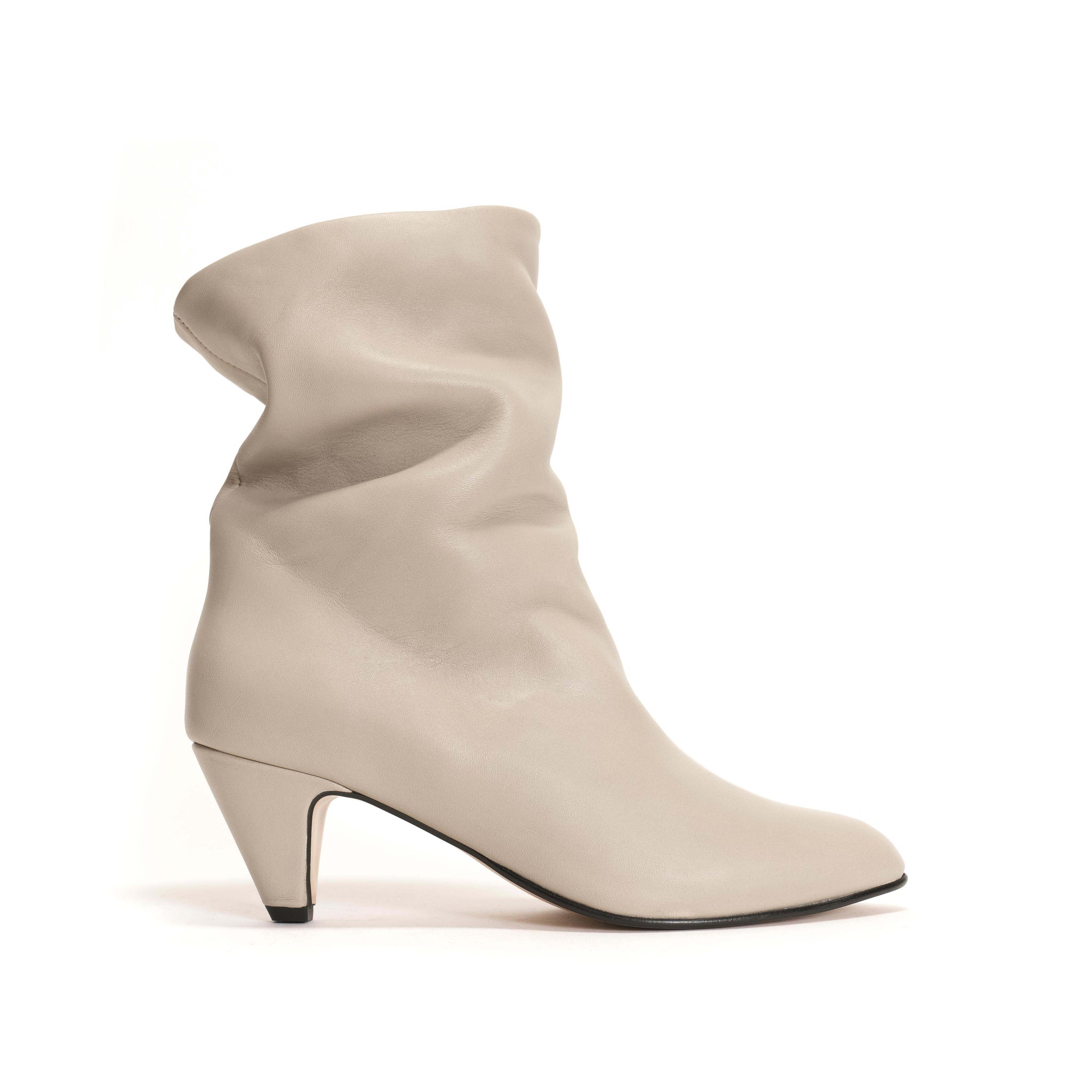 Vully 50 stiletto Calf nappa Ash grey - Anonymous Copenhagen