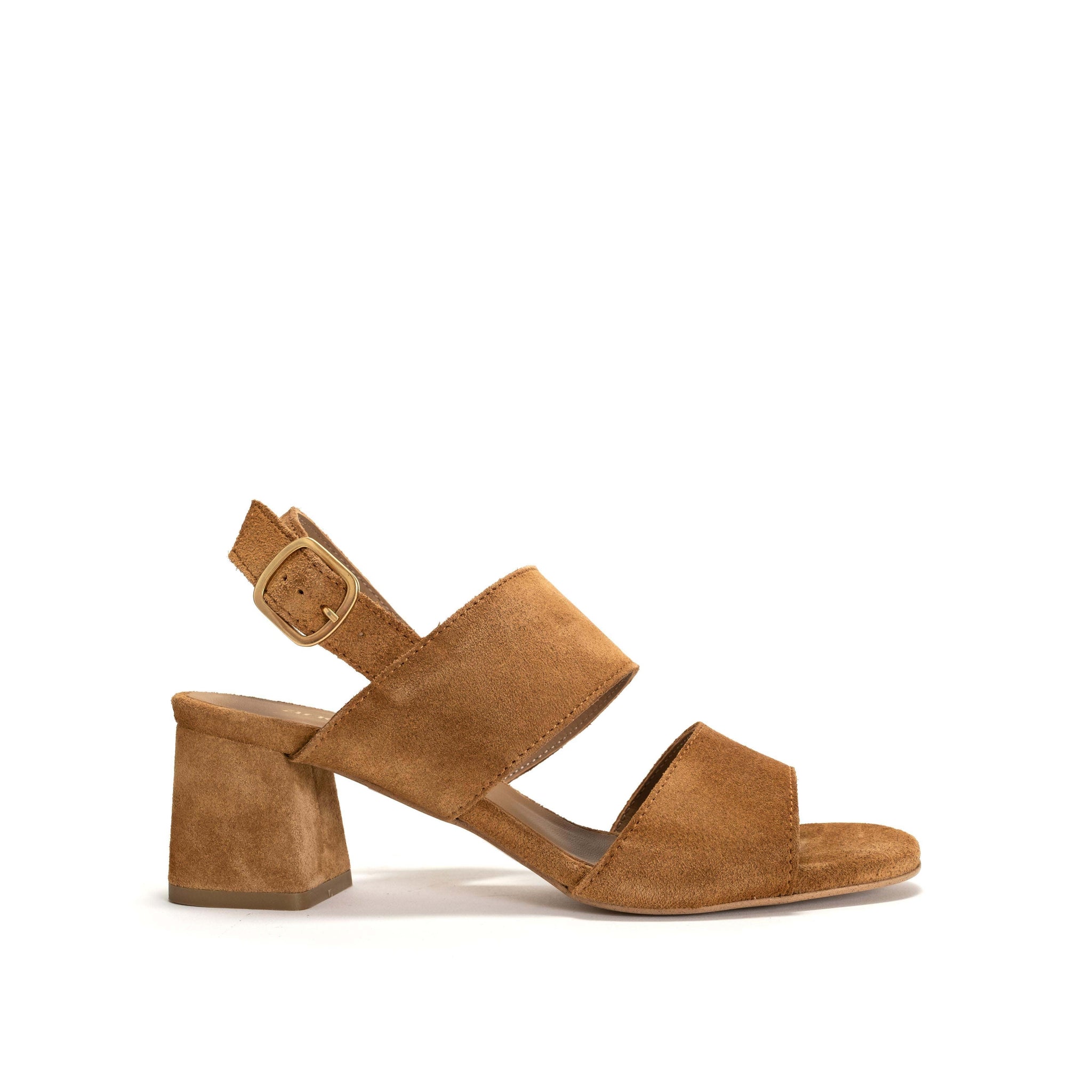 Belinda 55 Calf Suede Bamboo Brown - Anonymous Copenhagen