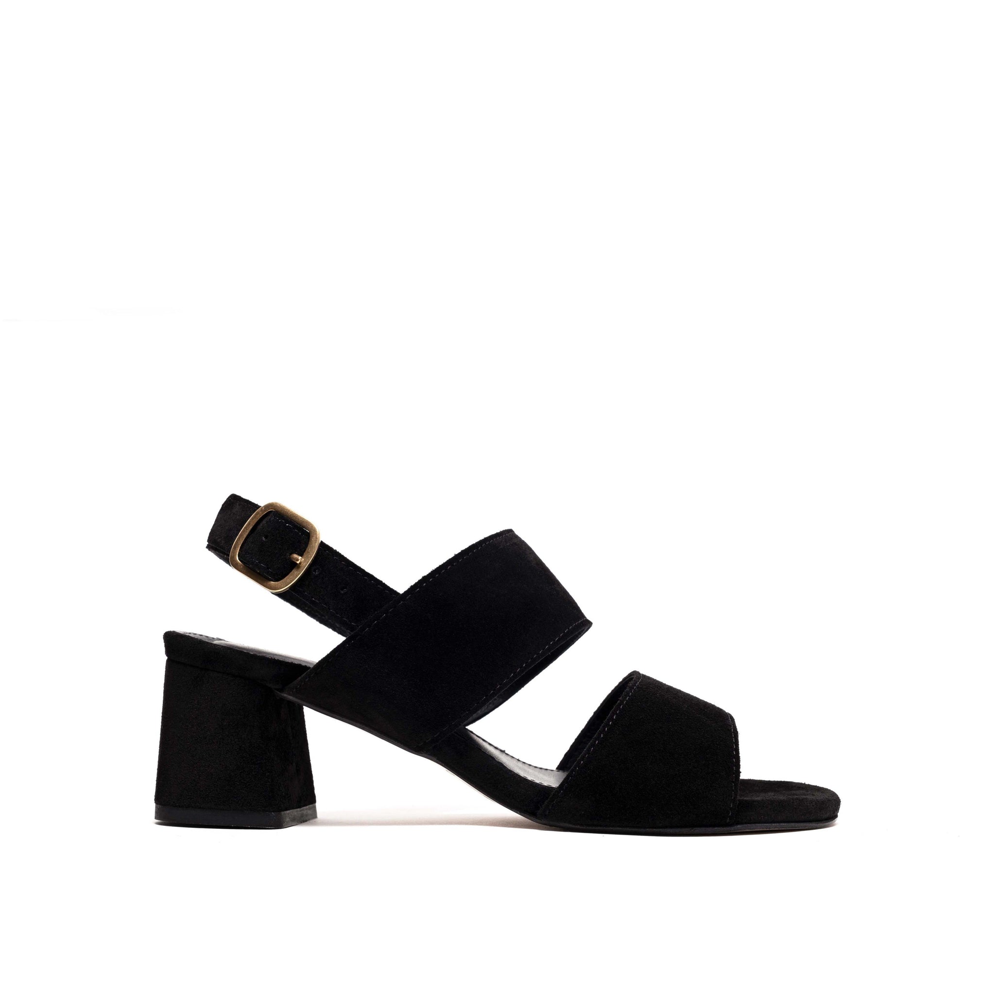 Belinda 55 Calf suede Black - Anonymous Copenhagen