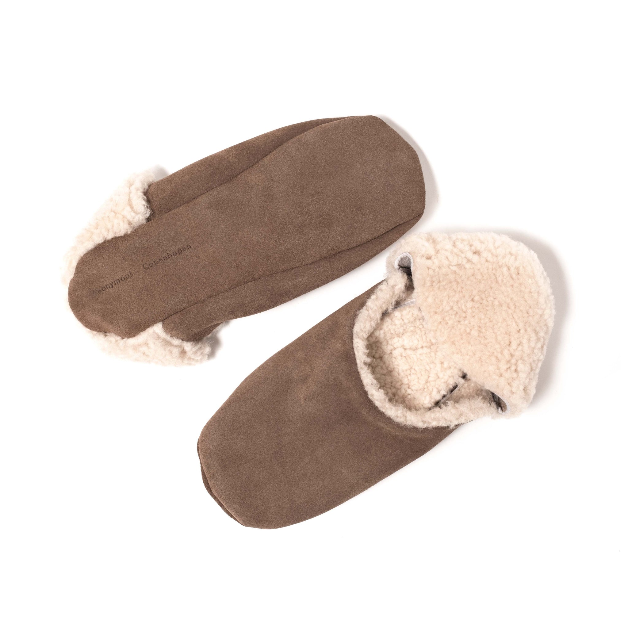 Lambiees Calf Suede Dark Taupe - Anonymous Copenhagen