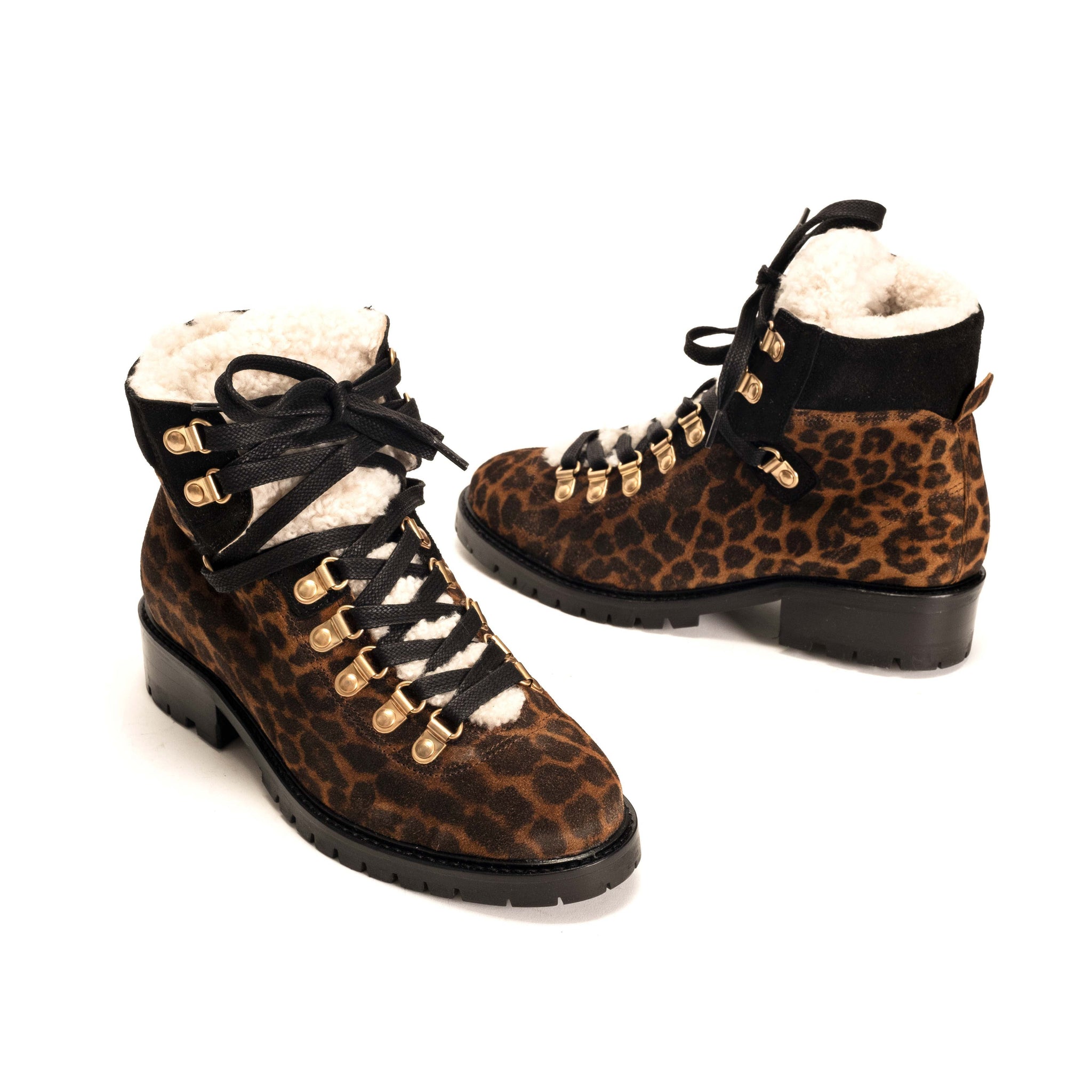 Teddi Calf Suede Print Leopard - Anonymous Copenhagen