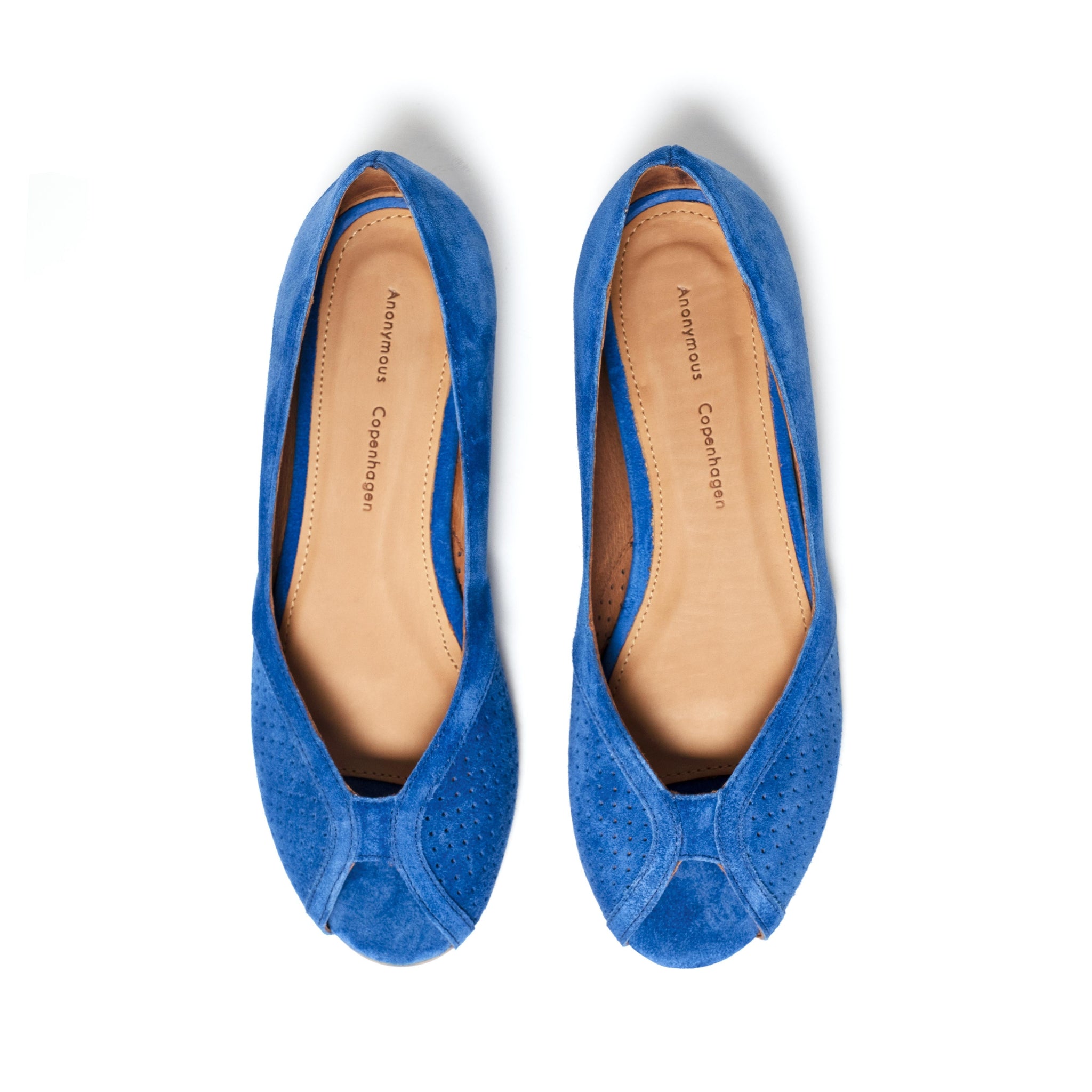 Tiffy Calf suede Electric blue - Anonymous Copenhagen