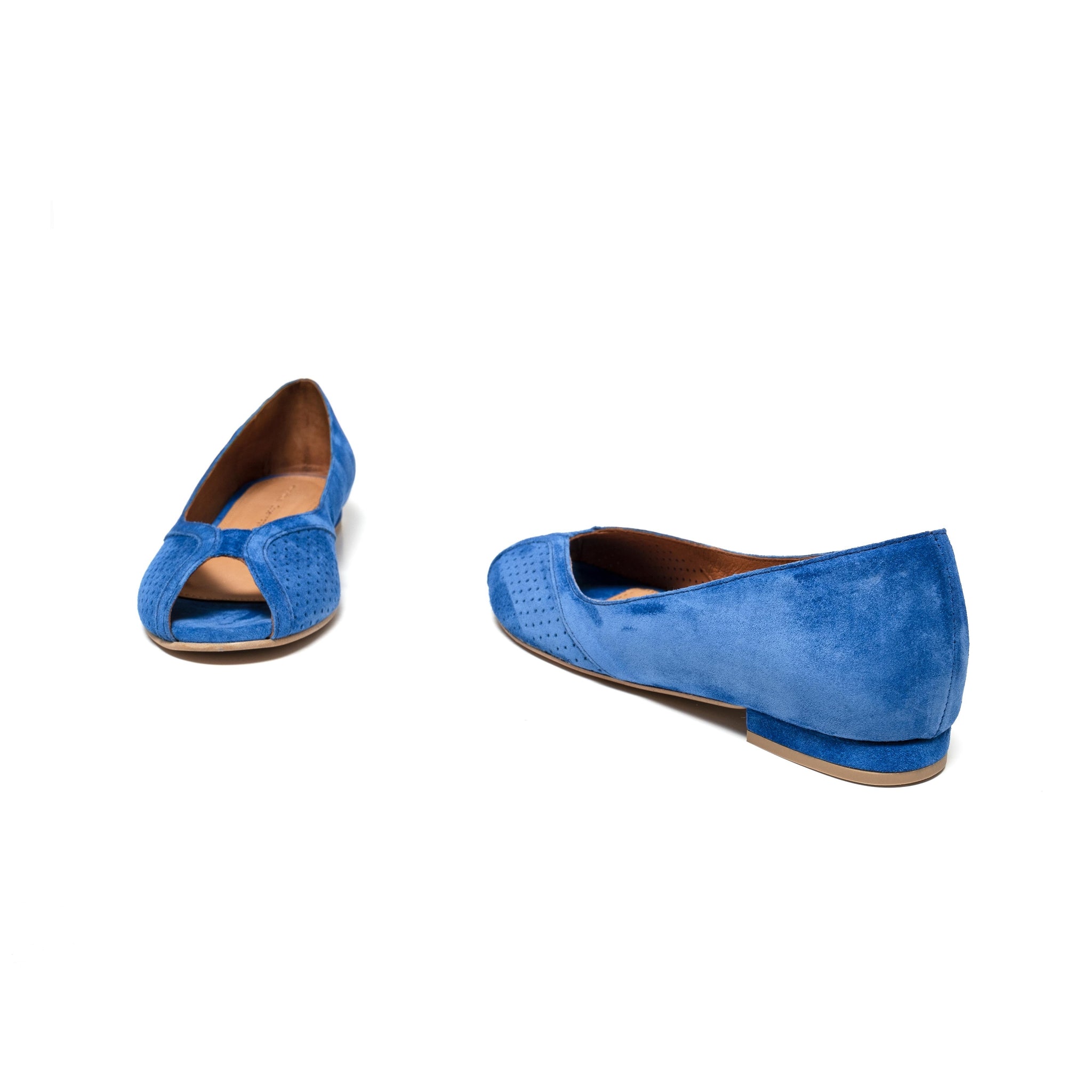 Tiffy Calf suede Electric blue - Anonymous Copenhagen