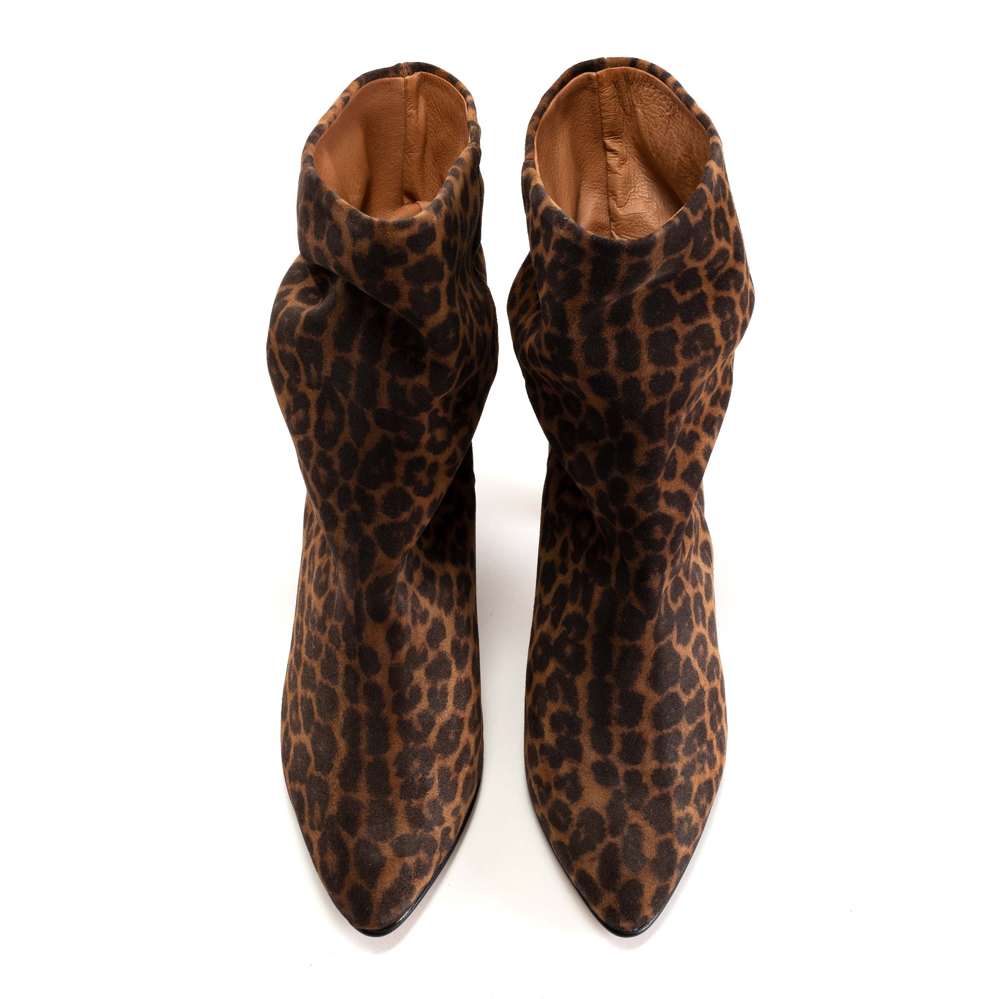 Vully 50 Stiletto Calf suede print Leopard - Anonymous Copenhagen